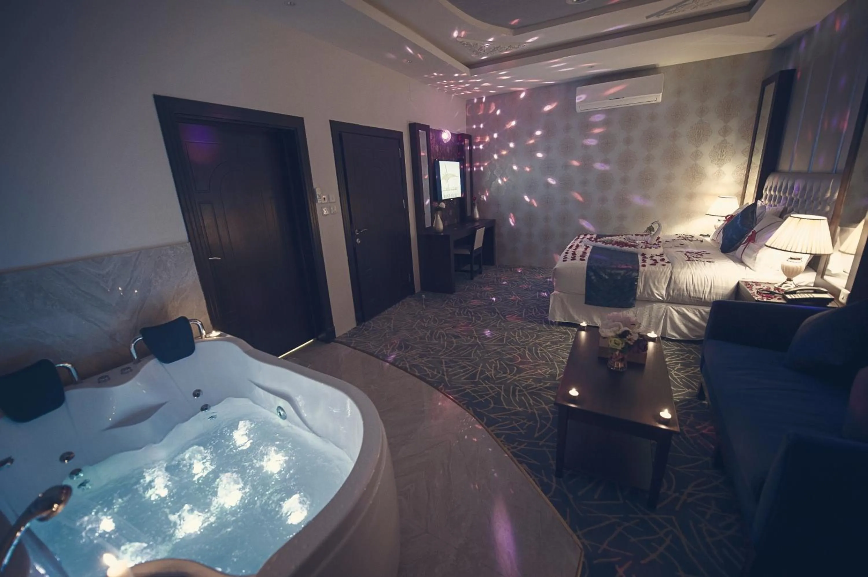 Bed in Rest Night Serviced Apartments Wadi Al Dawasir