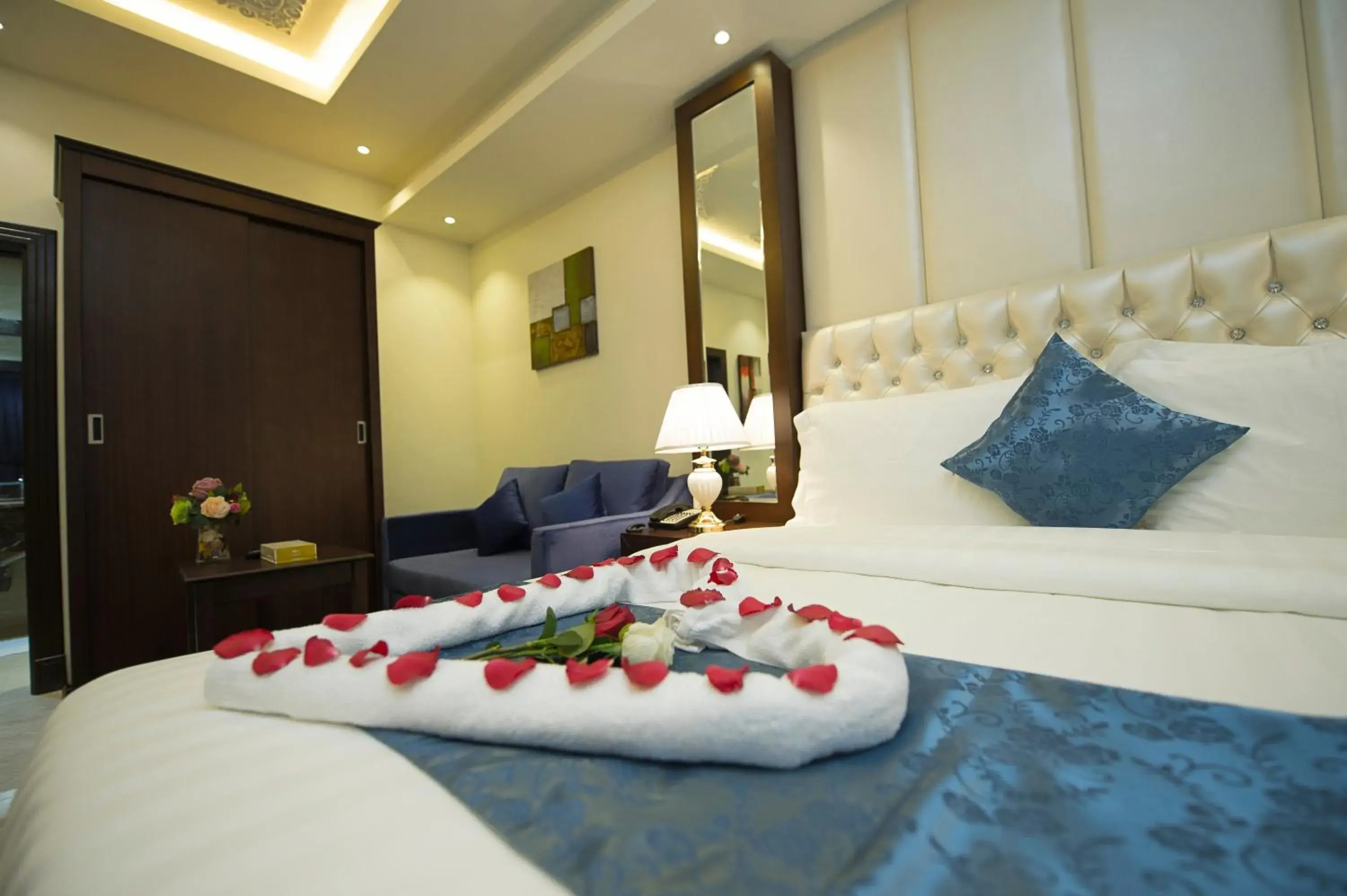 Bed in Rest Night Serviced Apartments Wadi Al Dawasir Bed in Rest Night Serviced Apartments Wadi Al Dawasir