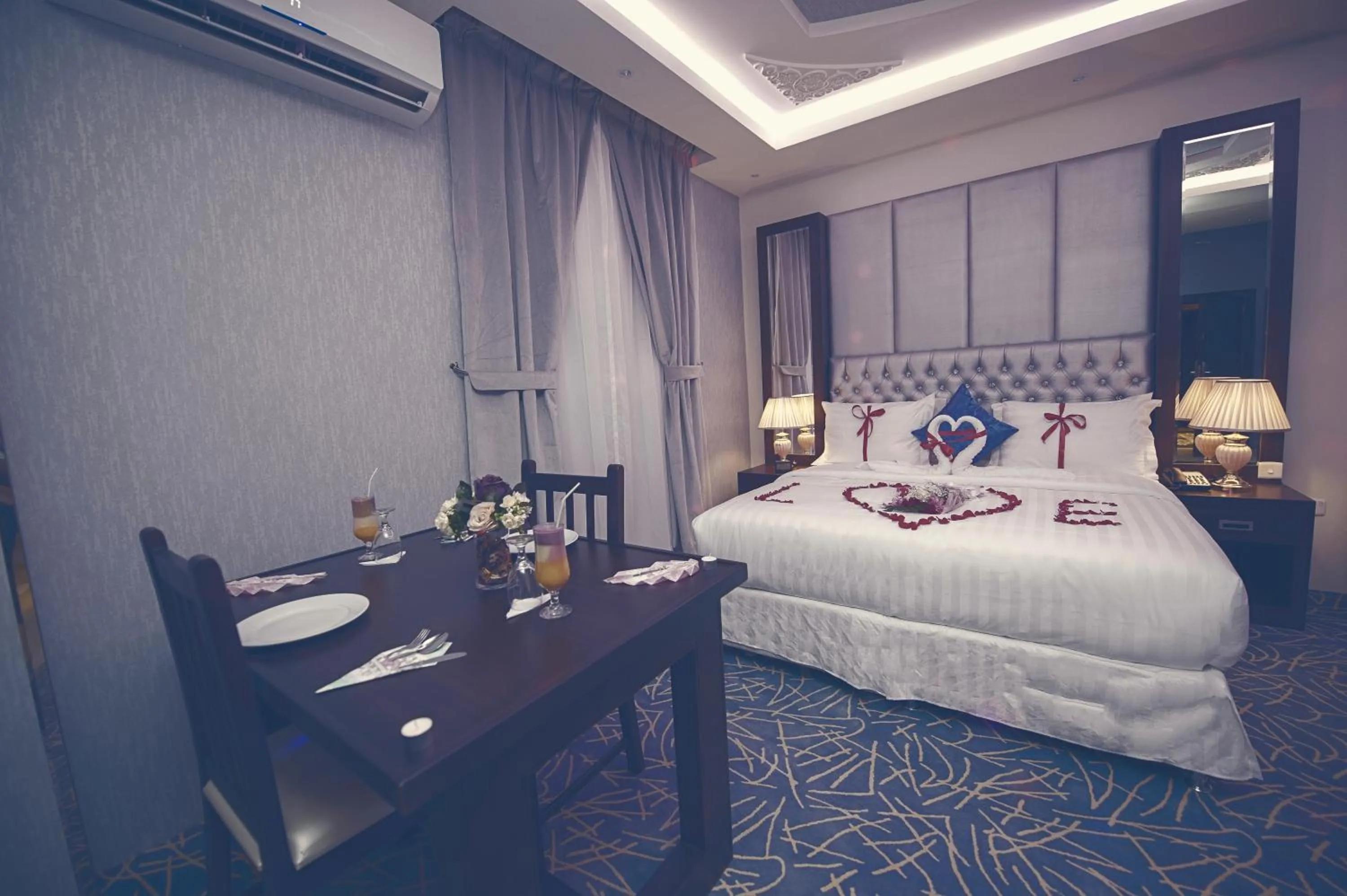 Bed in Rest Night Serviced Apartments Wadi Al Dawasir