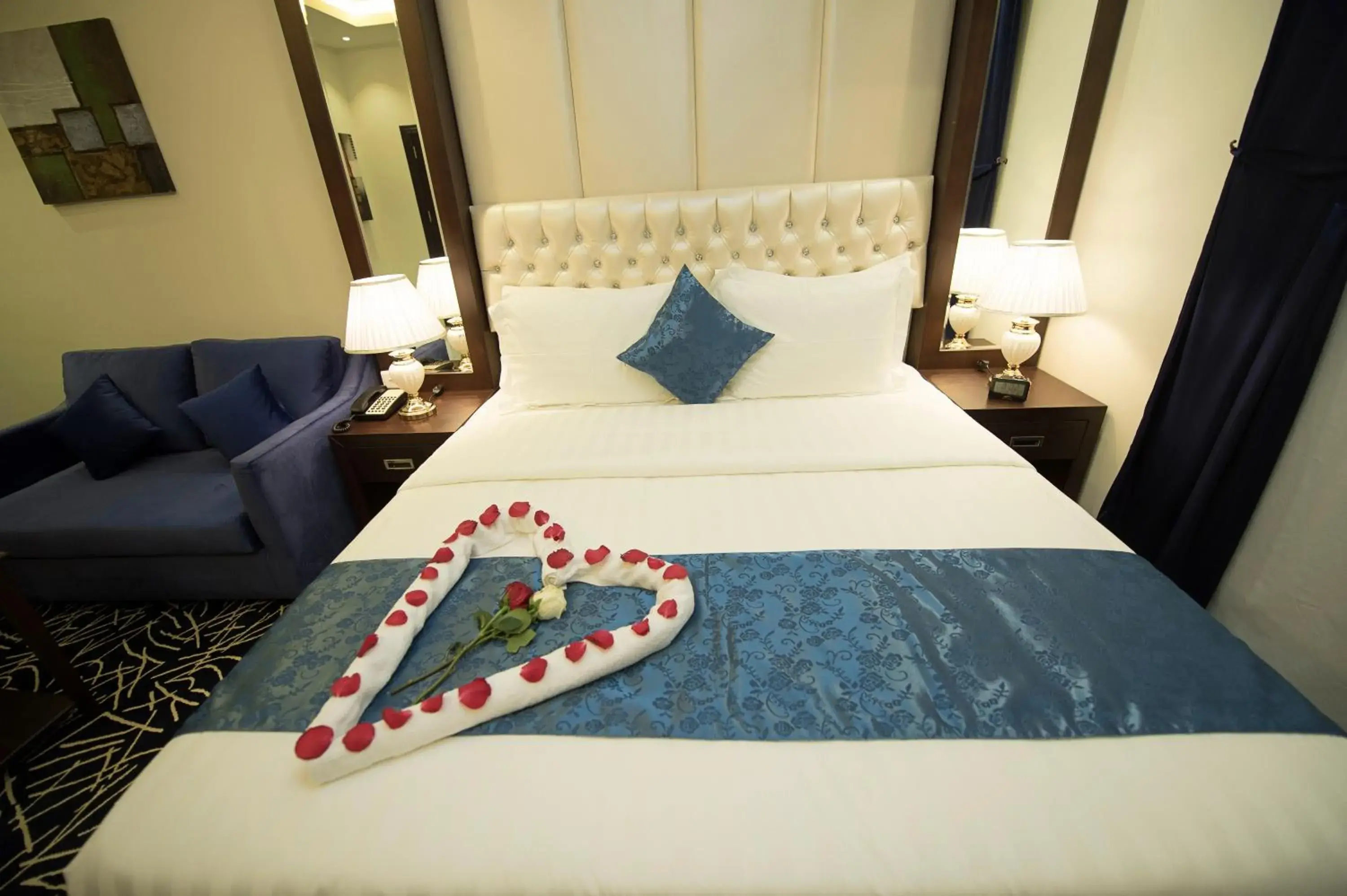 Bed in Rest Night Serviced Apartments Wadi Al Dawasir Bed in Rest Night Serviced Apartments Wadi Al Dawasir