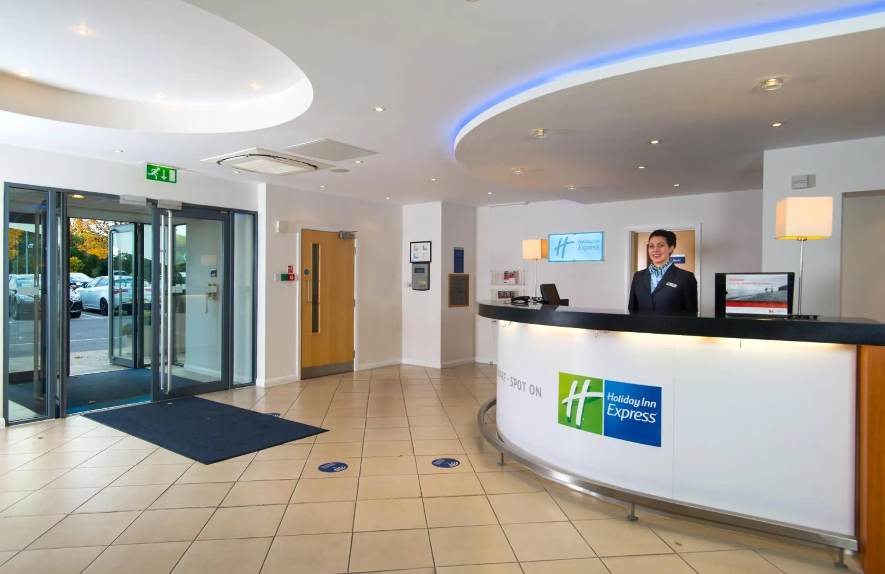 Lobby or reception in Holiday Inn Express Bedford by IHG Lobby or reception in Holiday Inn Express Bedford by IHG