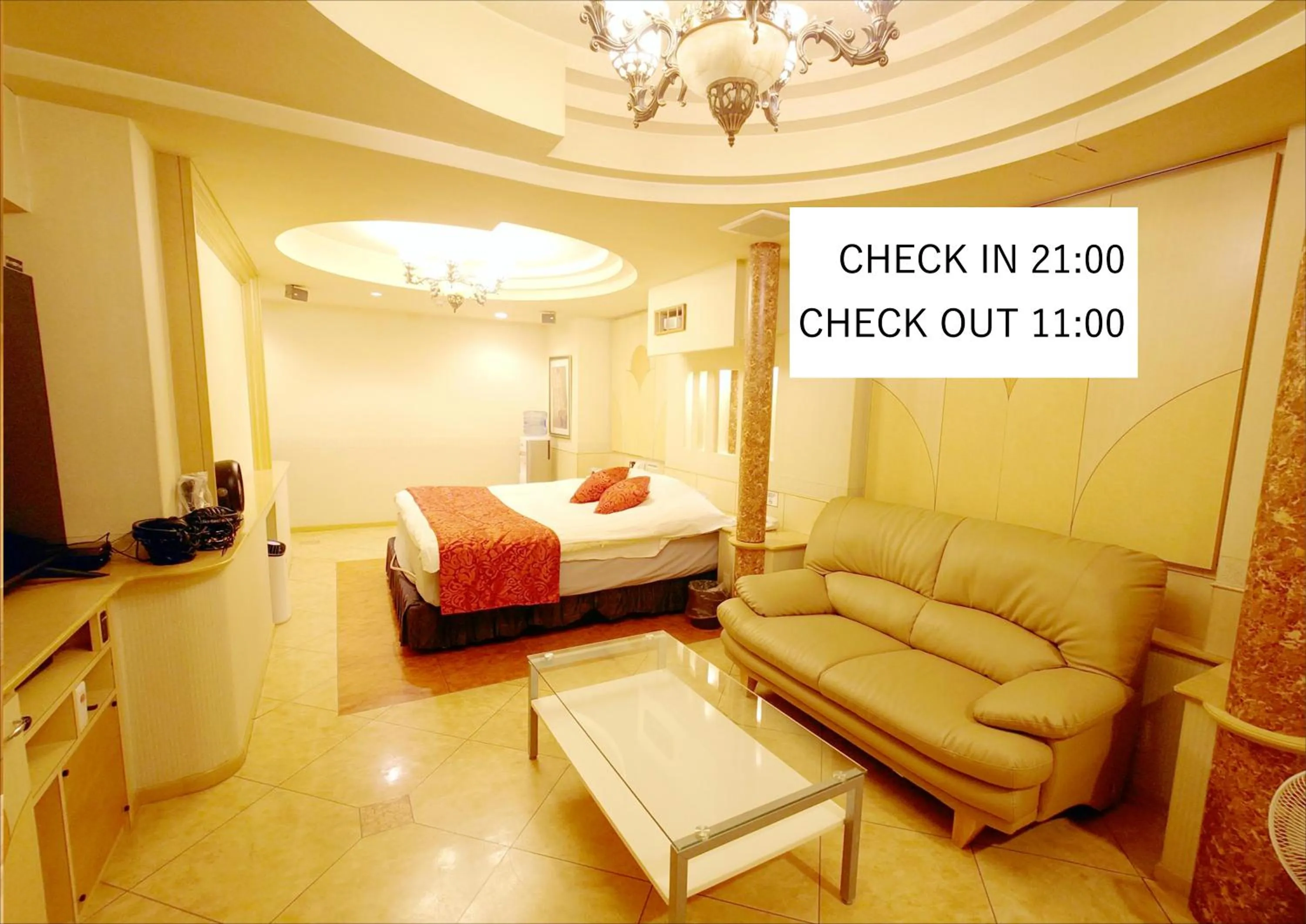 Standard Double Room - 21:00 Check-in in ホテル カーシュ Cache 男塾ホテルグループ