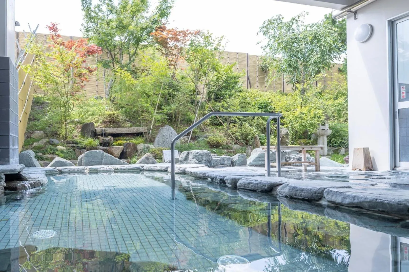 Hot Spring Bath in Hill Hotel Sunpia Iga