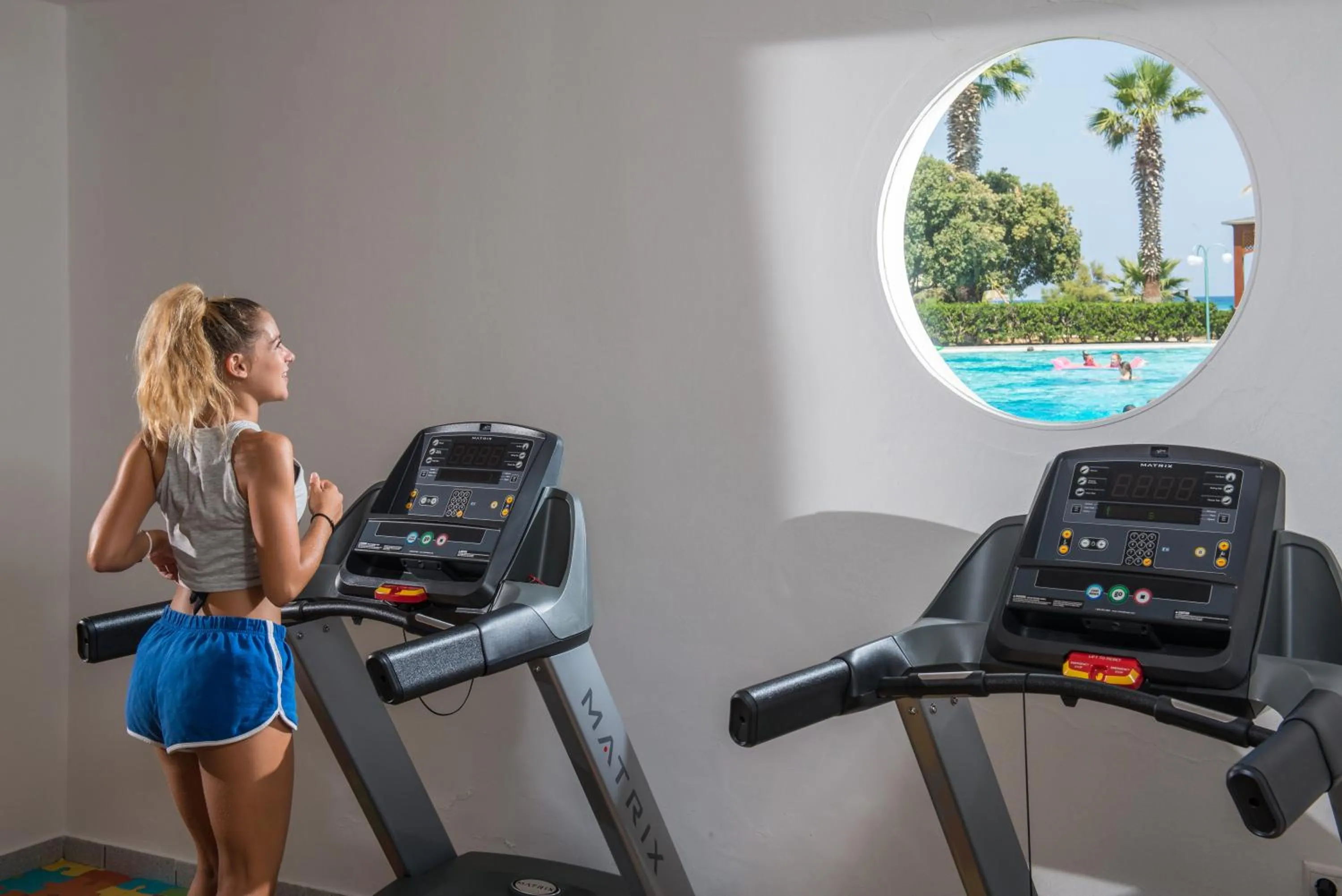Fitness centre/facilities in Rethymno Palace