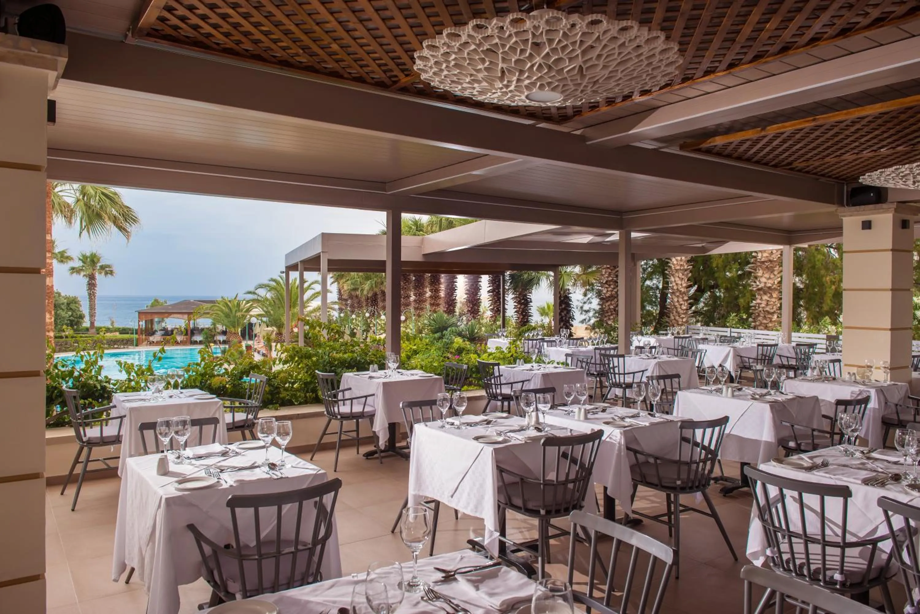 Restaurant/places to eat in Rethymno Palace