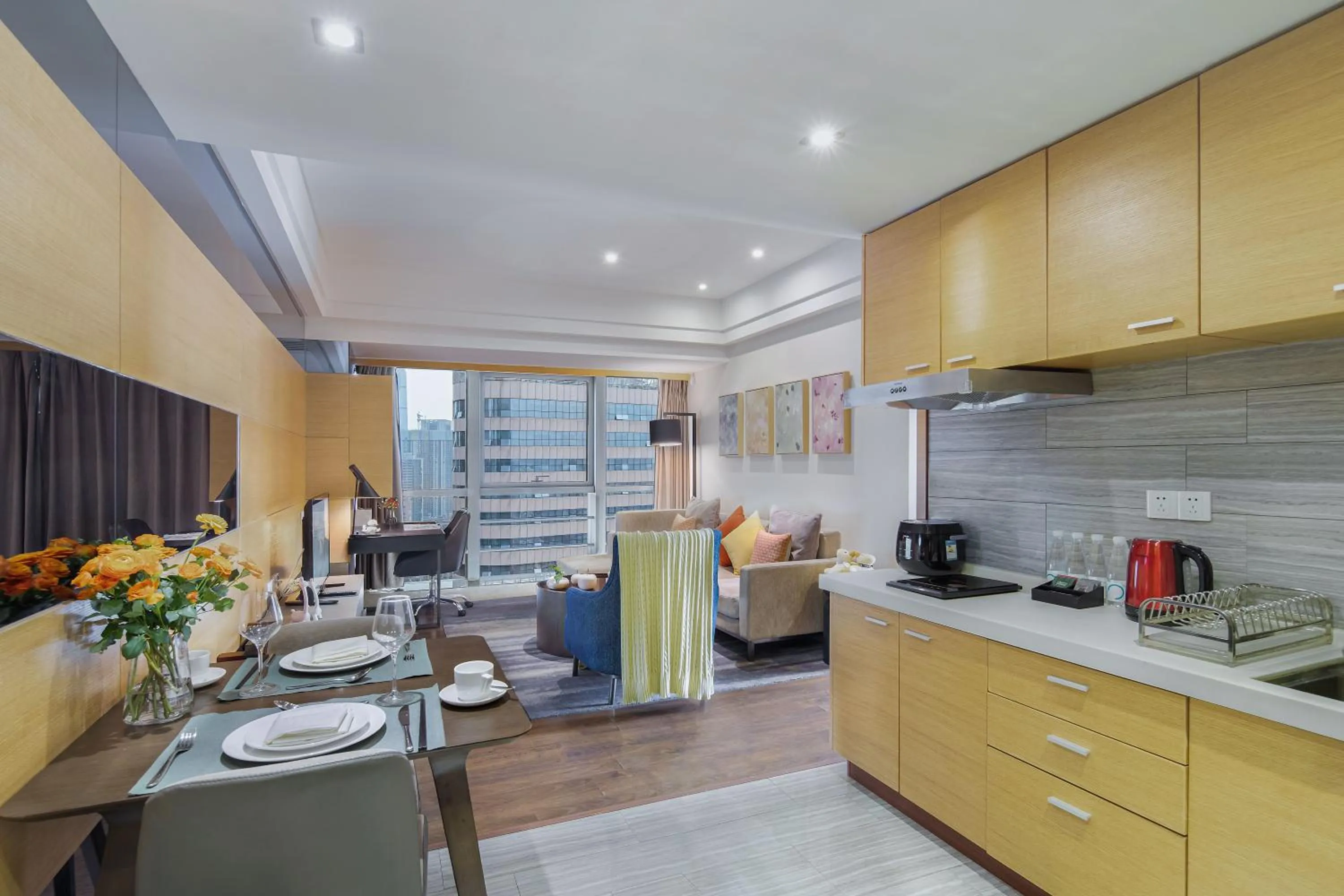 Kitchen or kitchenette in Modena by Fraser Changsha