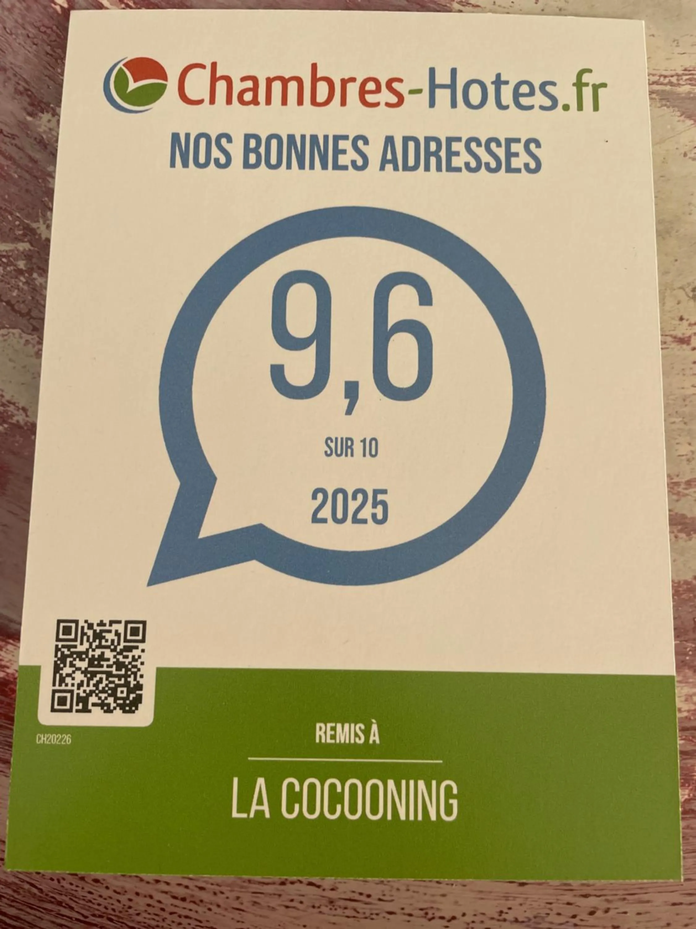 Chambre et sa salle de bain privée cocooning labellisée