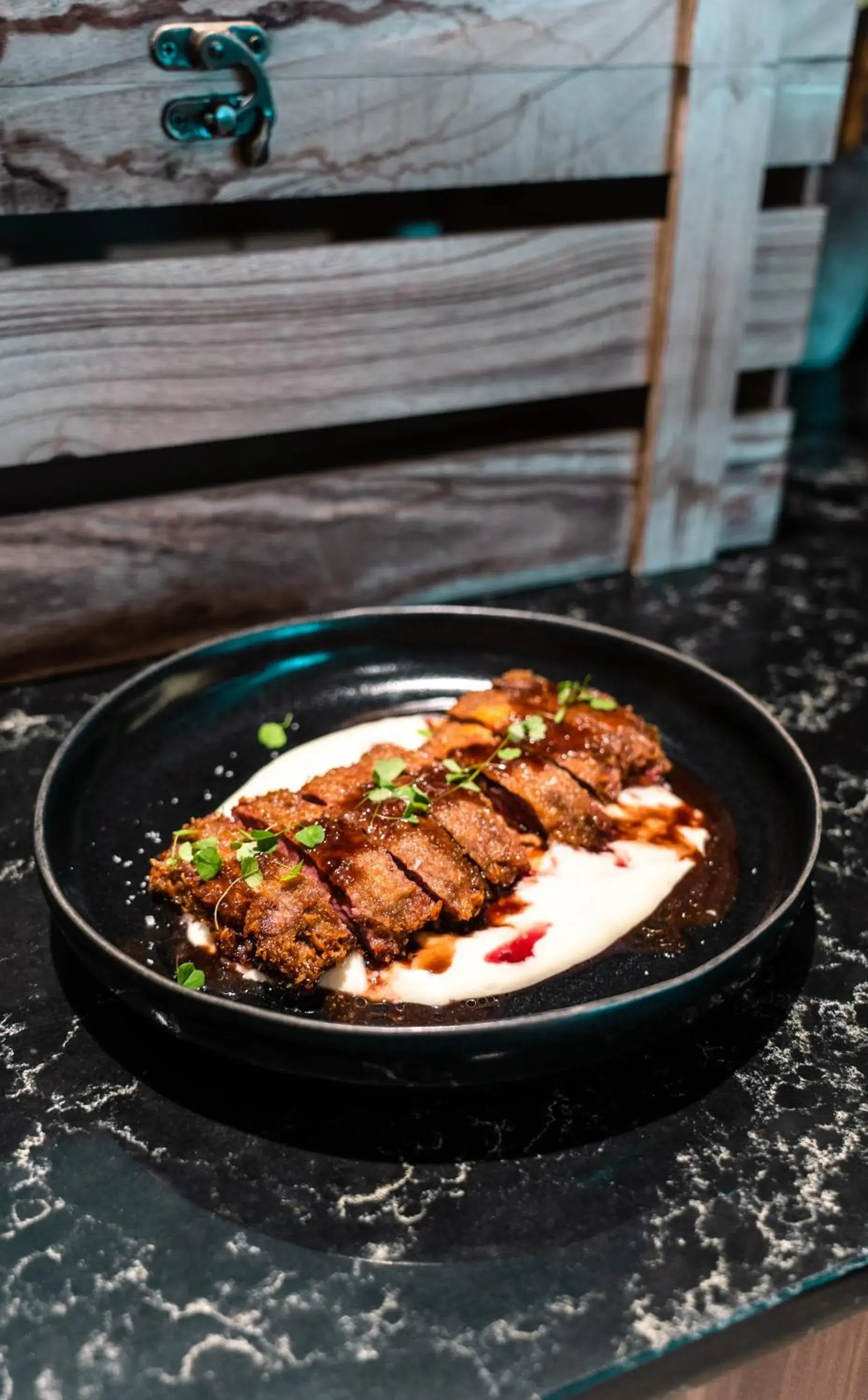 Food close-up in La Laguna Gran Hotel Food close-up in La Laguna Gran Hotel