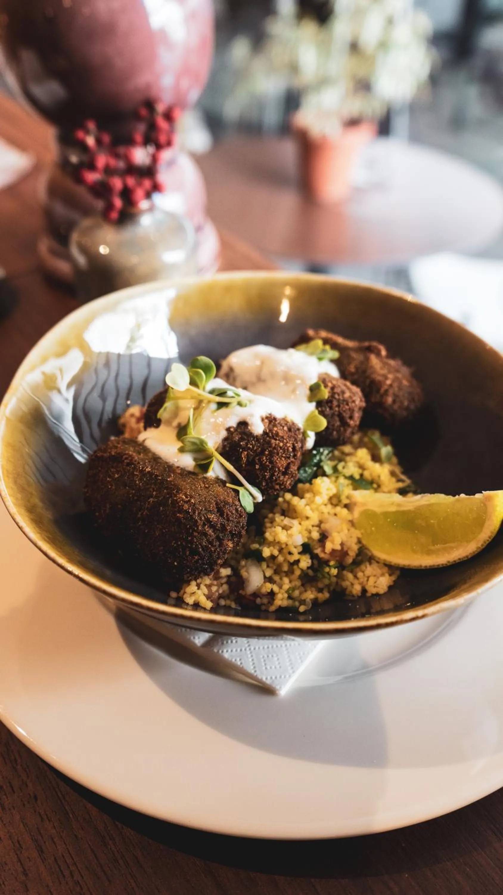 Food close-up in La Laguna Gran Hotel