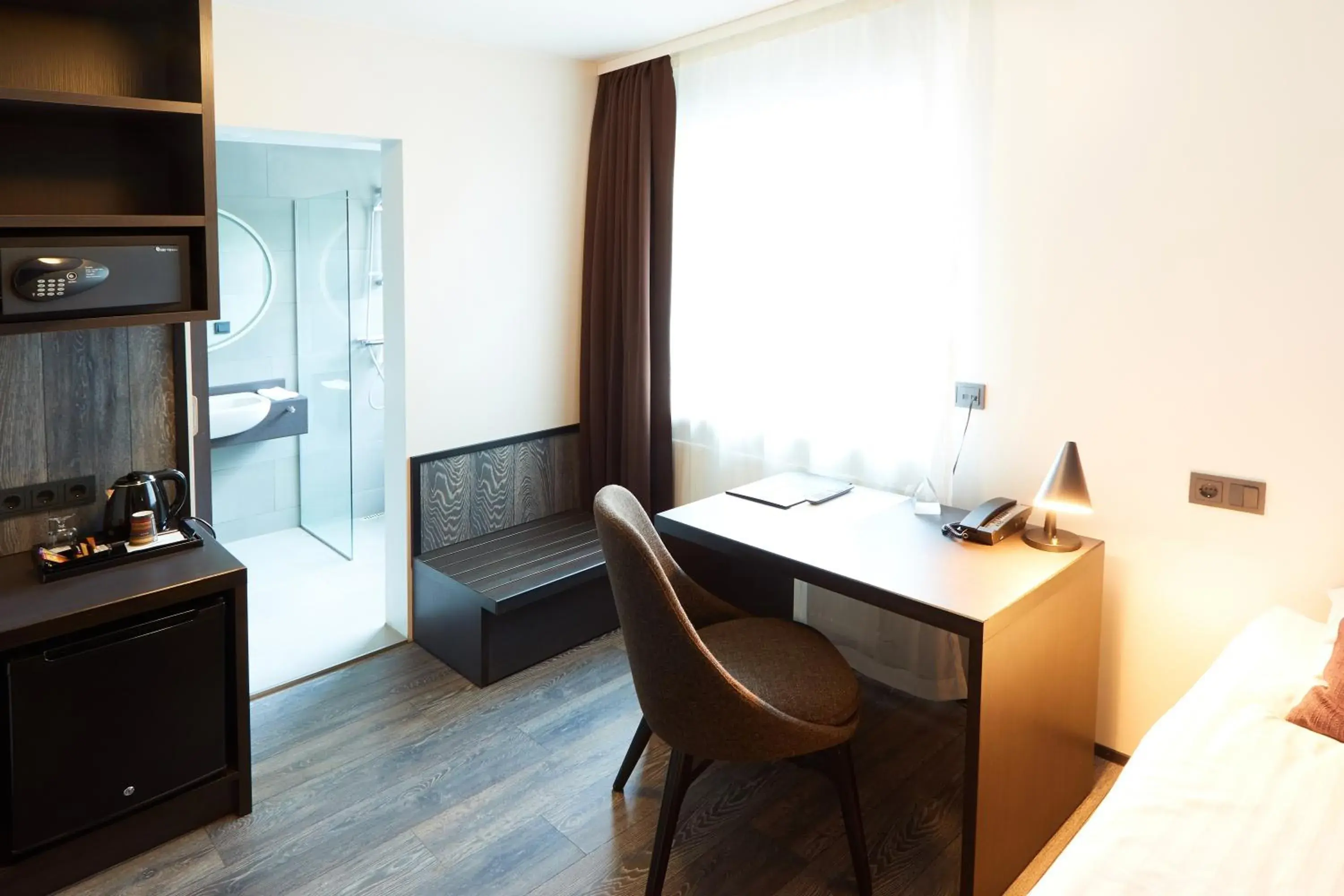 Bedroom, Bed in Fosshotel Husavik Bedroom, Bed in Fosshotel Husavik