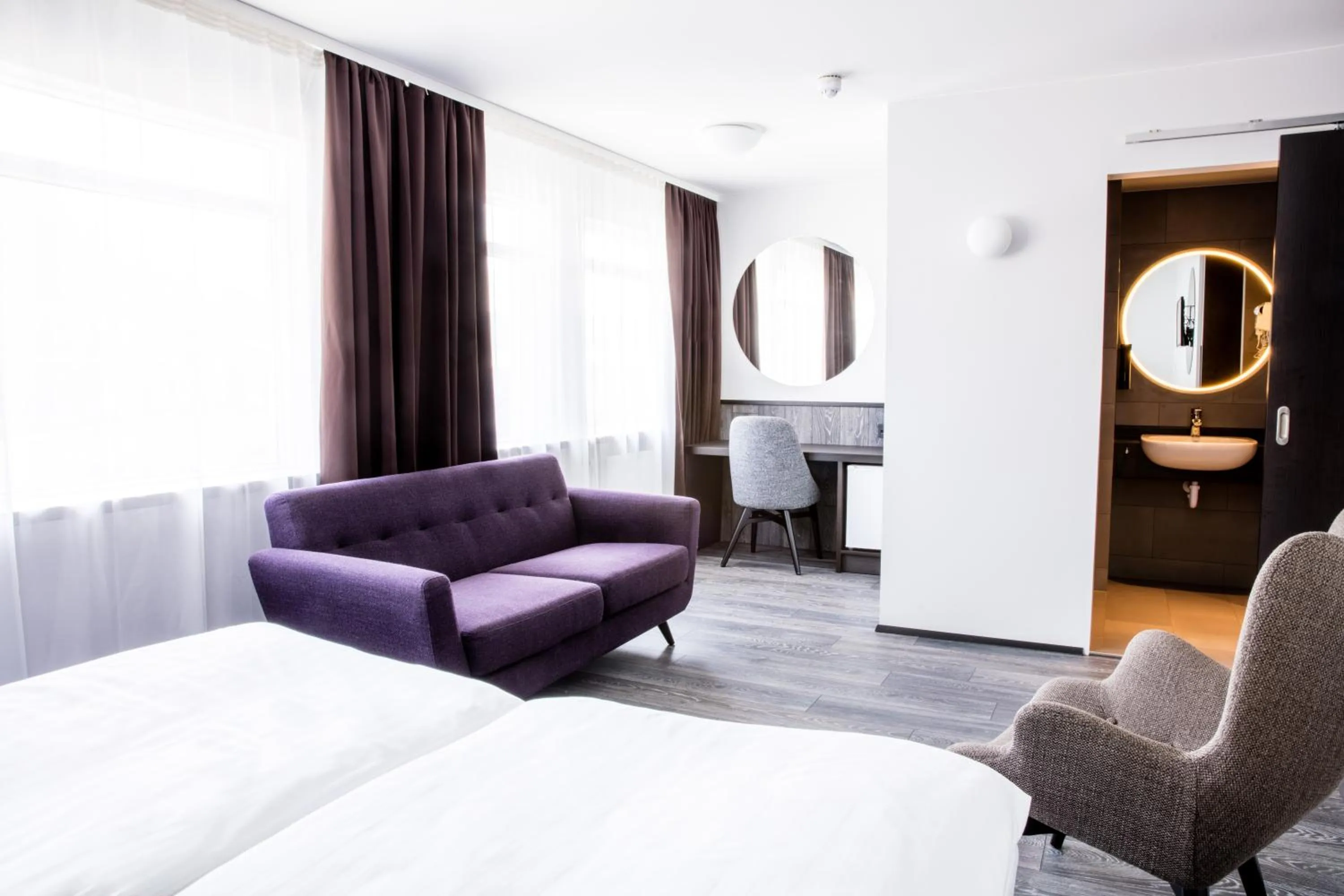 Bedroom, Bed in Fosshotel Husavik