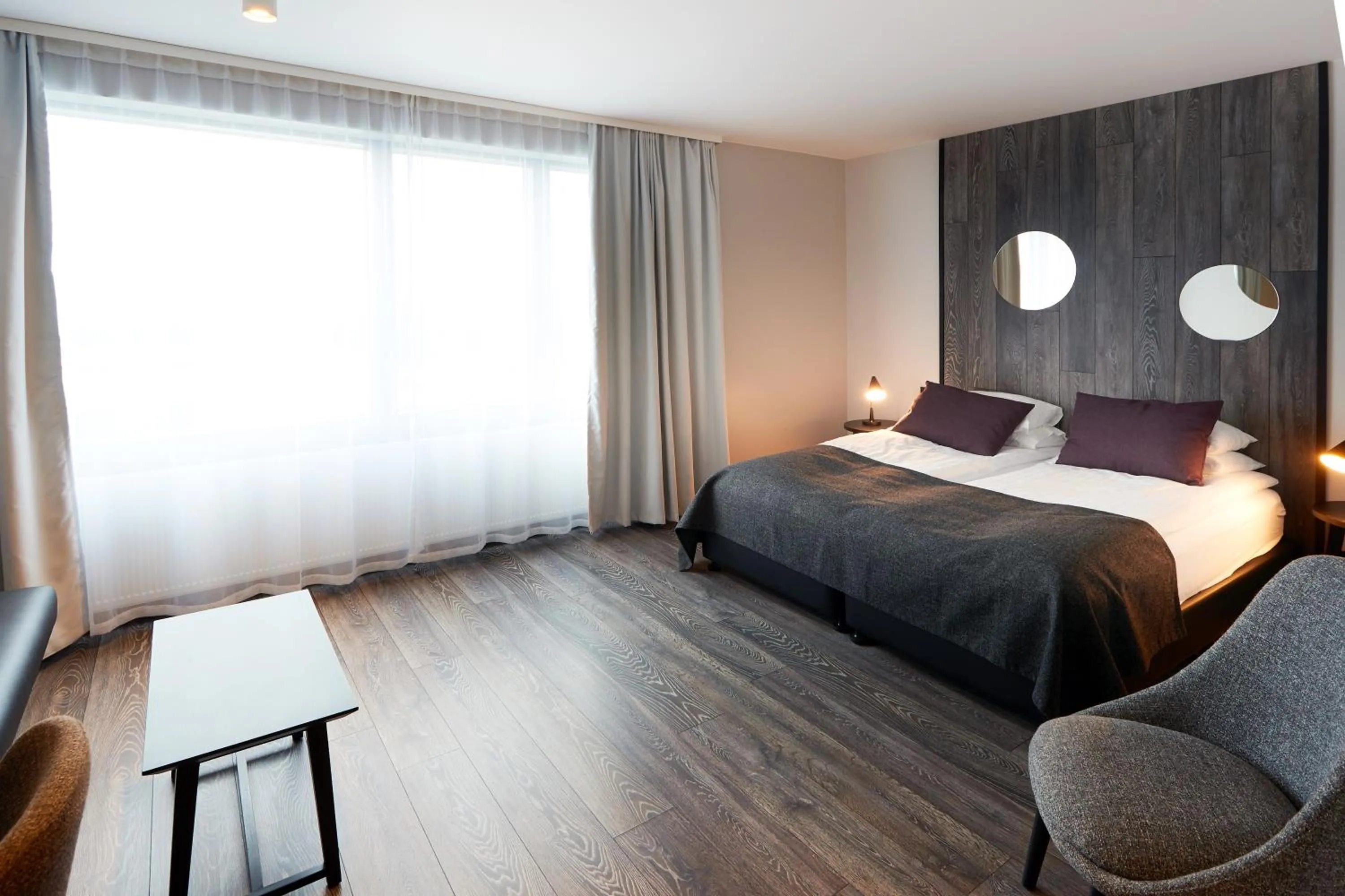 Bedroom, Bed in Fosshotel Husavik