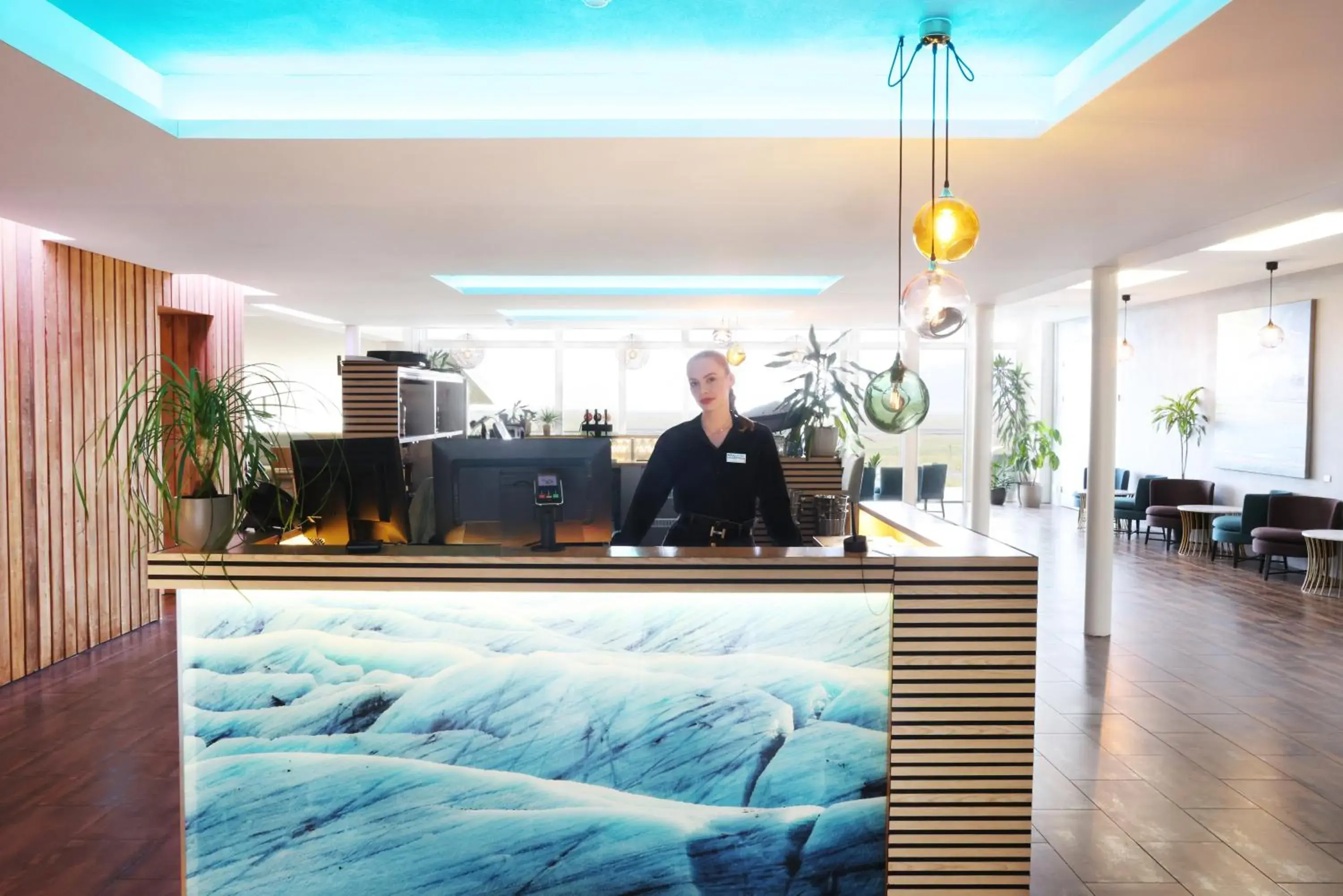 Lobby or reception in Fosshotel Vatnajökull Lobby or reception in Fosshotel Vatnajökull