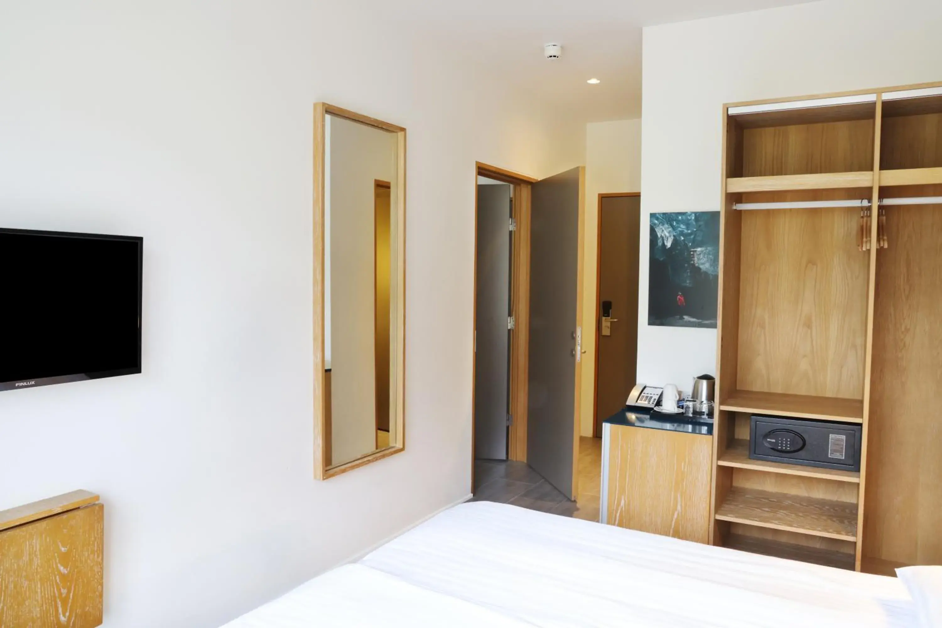 Bed in Fosshotel Vatnajökull Bed in Fosshotel Vatnajökull