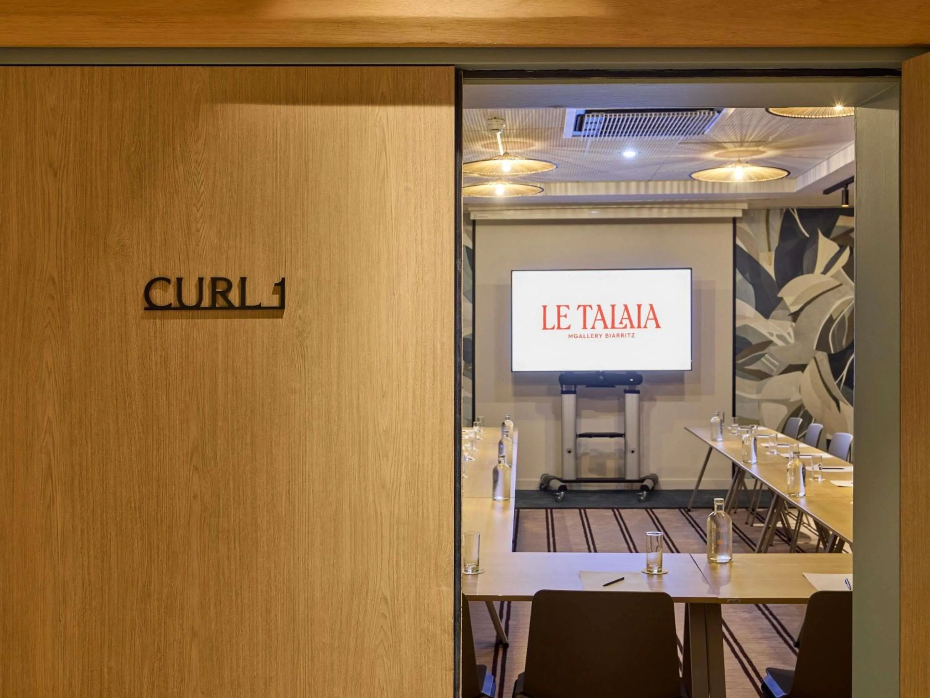 Meeting/conference room in Le Talaia Hôtel & Spa Biarritz - MGallery Collection