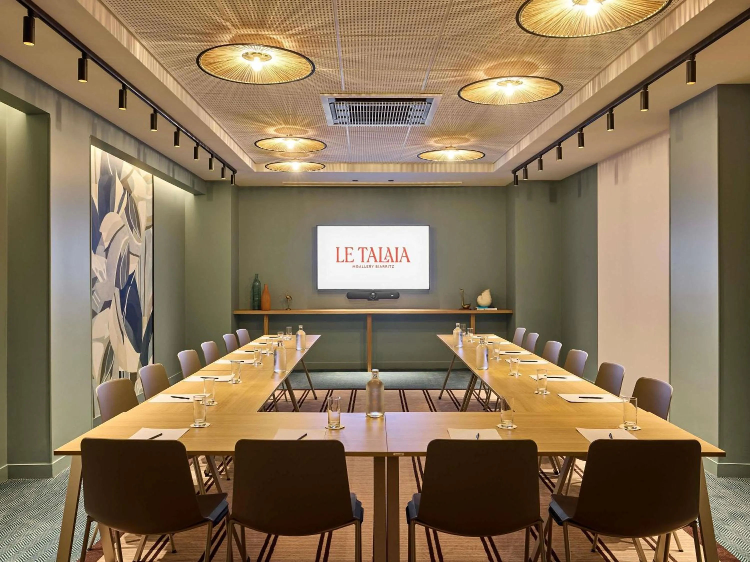Meeting/conference room in Le Talaia Hôtel & Spa Biarritz - MGallery Collection