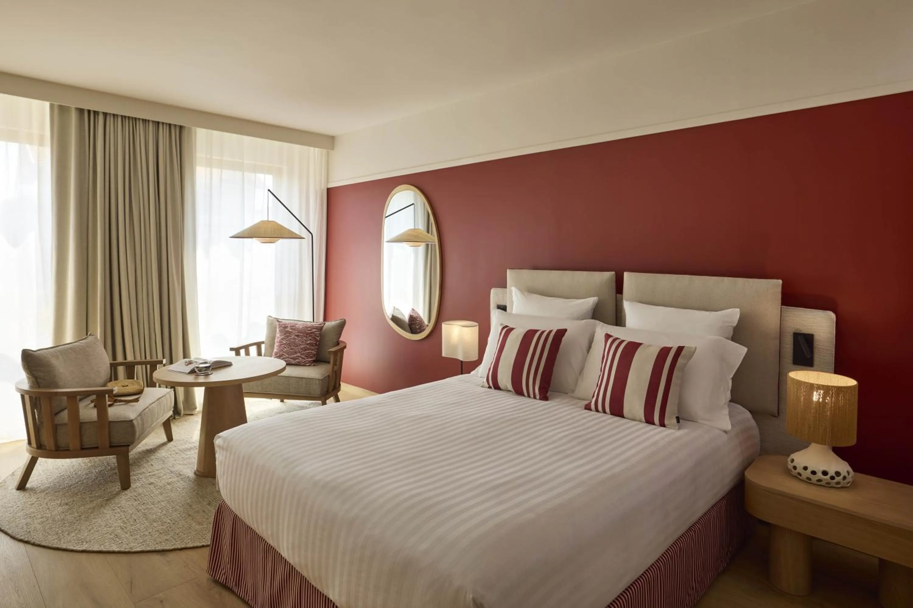 Bedroom, Bed in Le Talaia Hôtel & Spa Biarritz - MGallery Collection