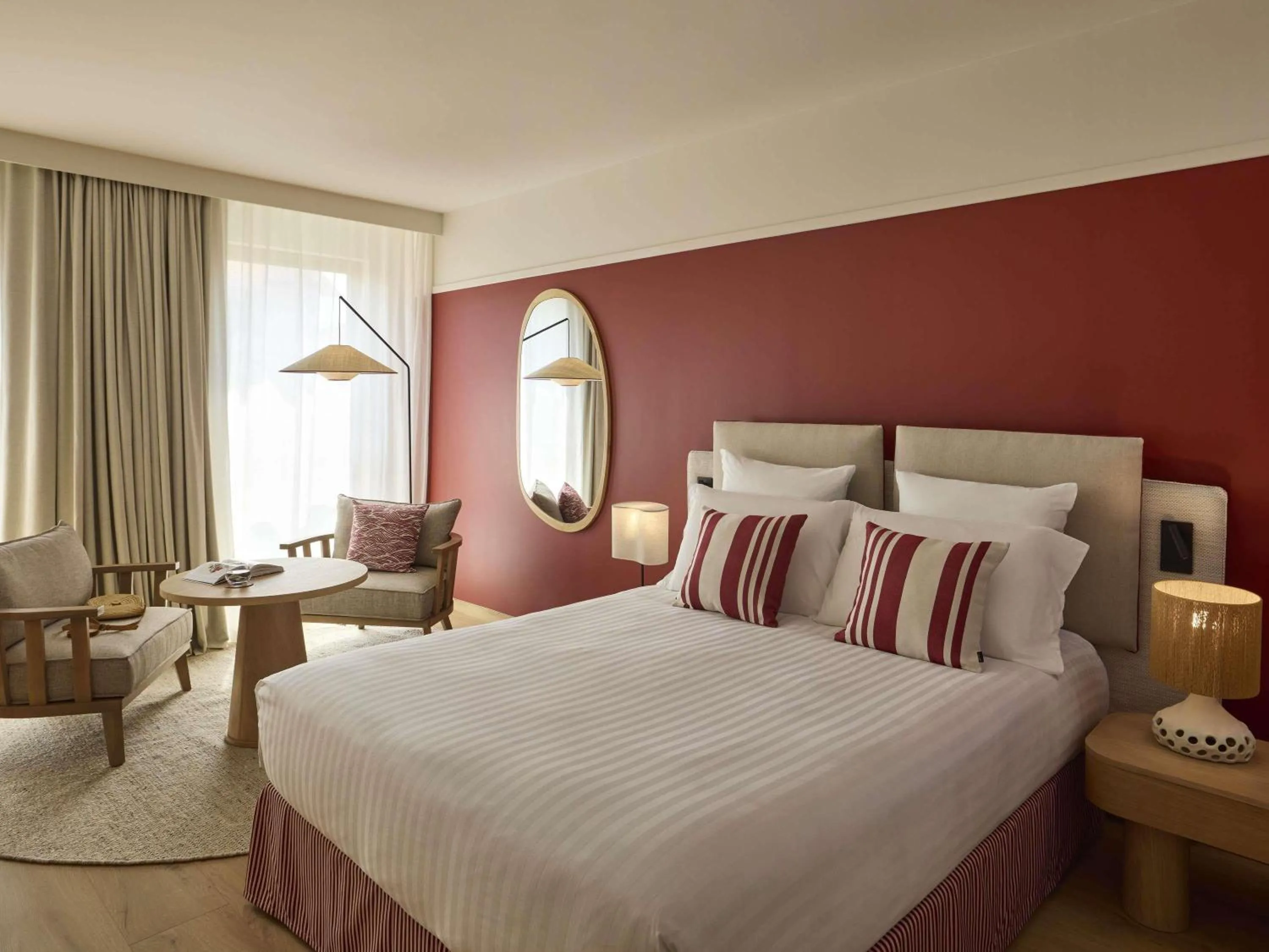 Bedroom, Bed in Le Talaia Hôtel & Spa Biarritz - MGallery Collection