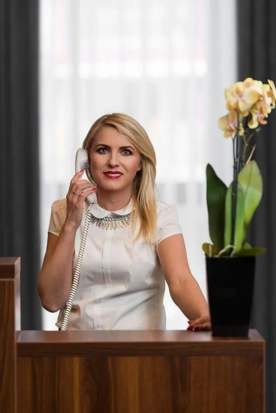 Staff in Hotel Garden