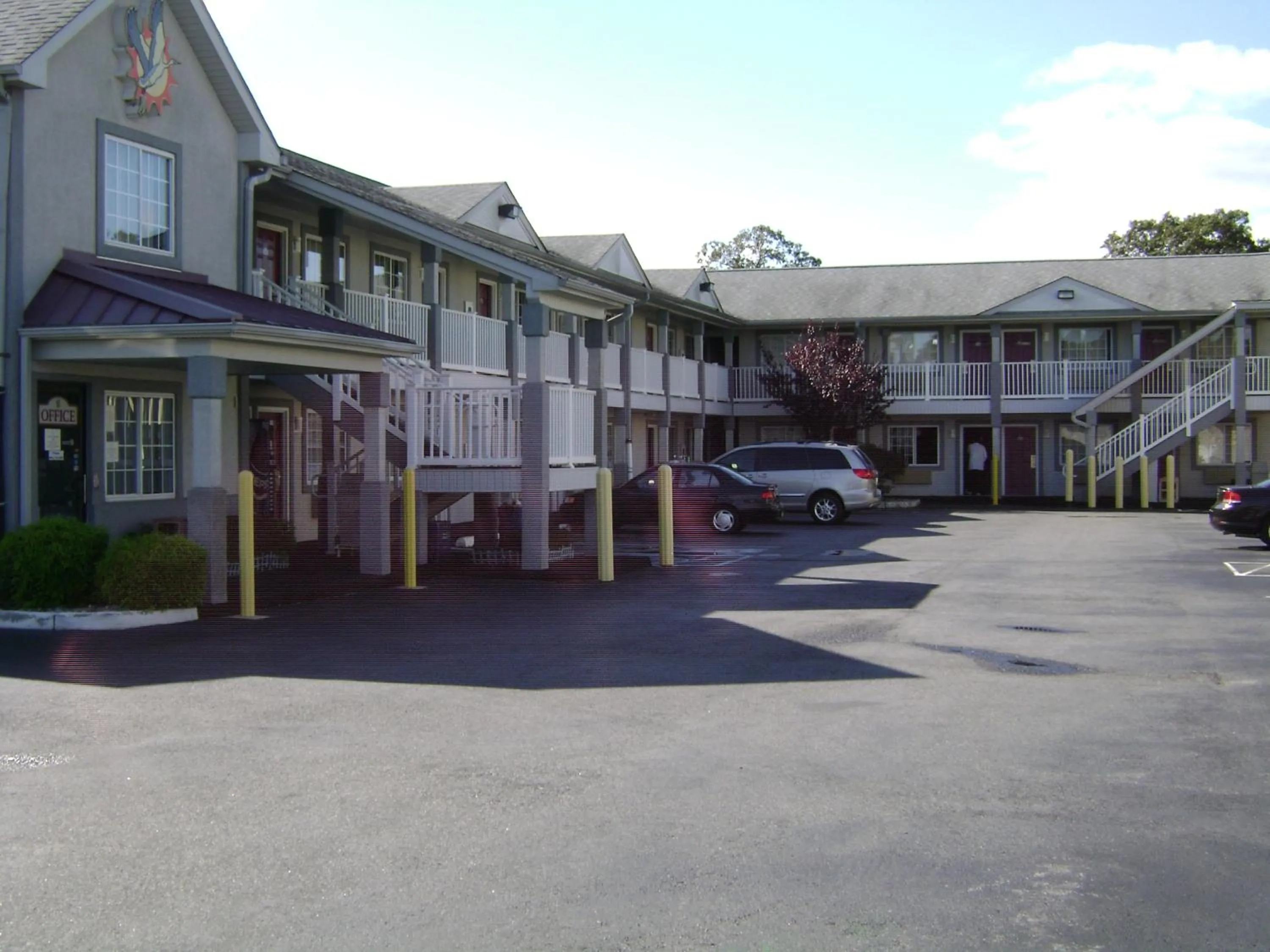 Property building in Journeys End Motel