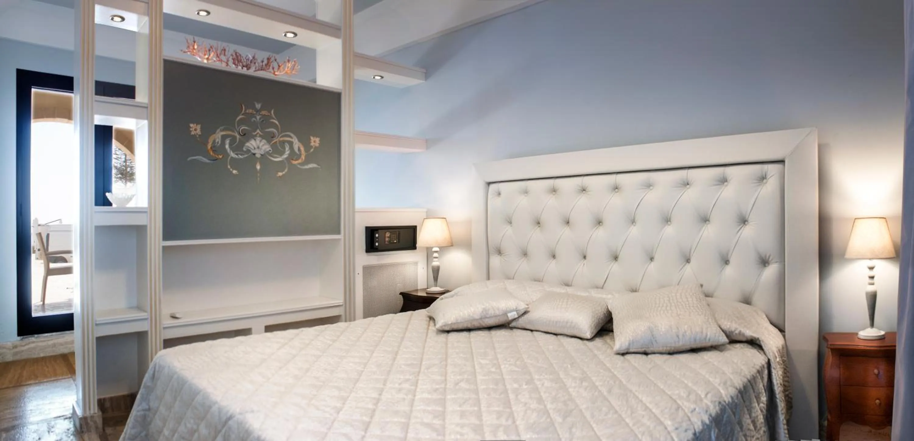 Bed in Augustus Resort