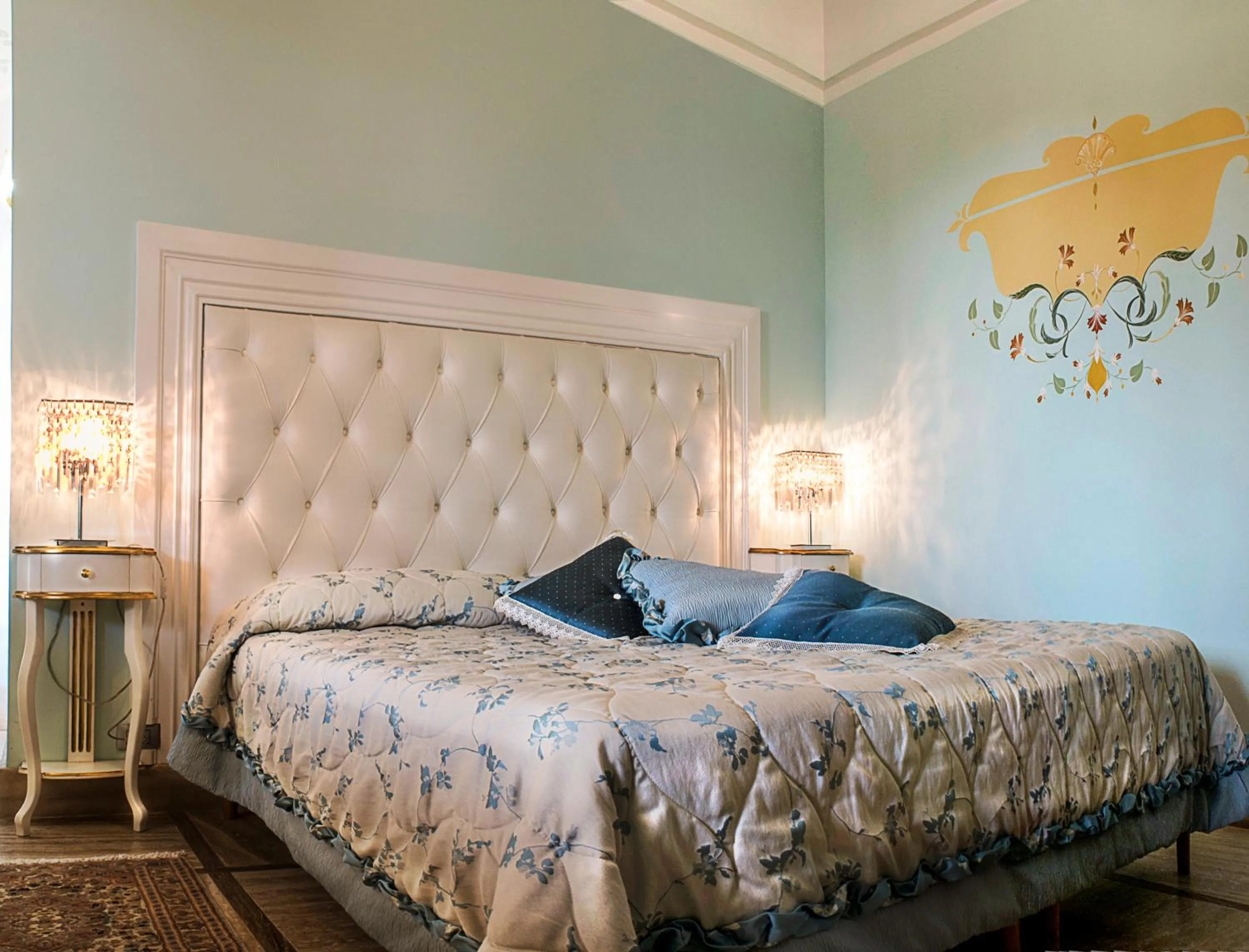 Bed in Augustus Resort