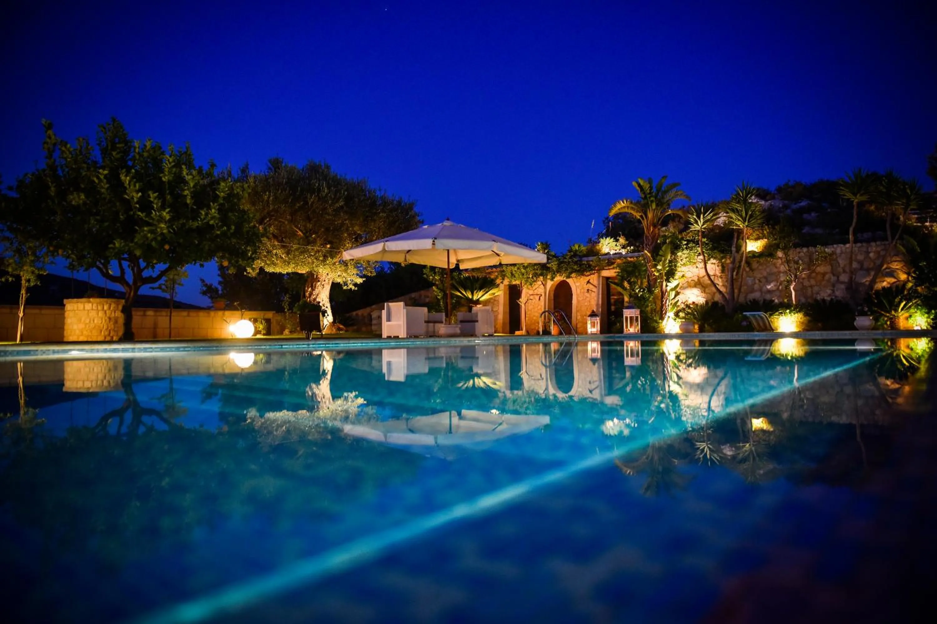 Pool view in Kete Deluxe Rooms