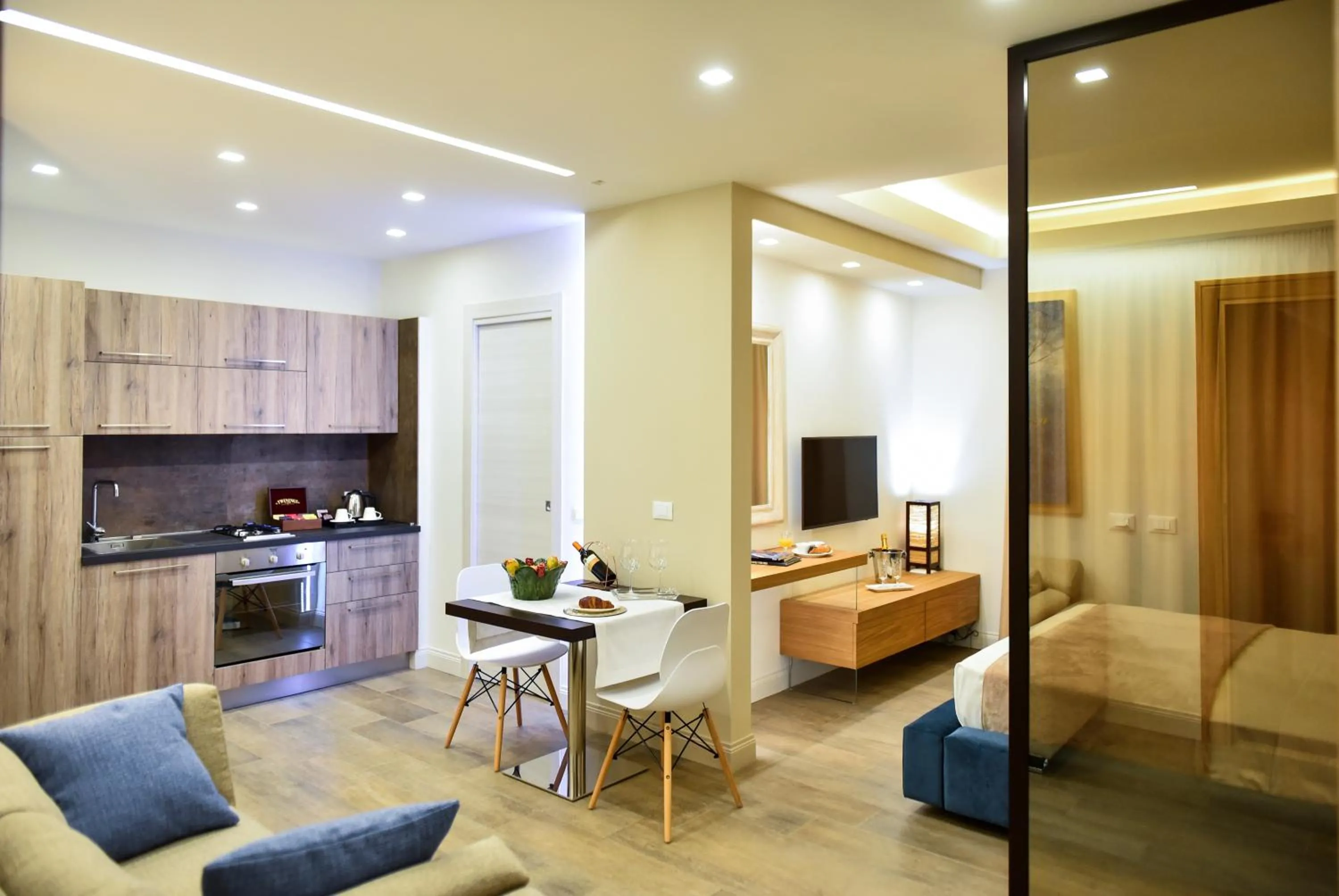 Bed in Kete Deluxe Rooms
