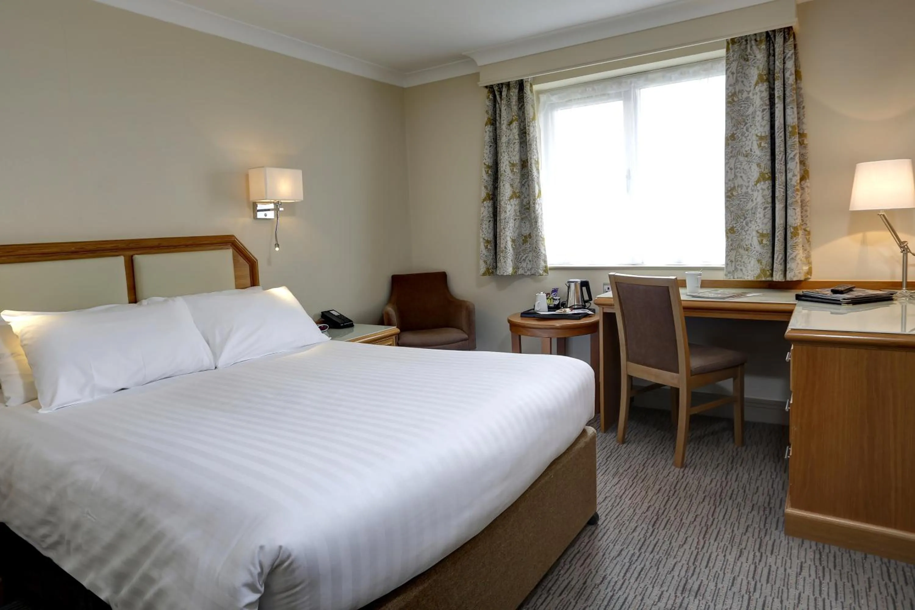 Bedroom, Bed in Best Western Chilworth Manor Hotel