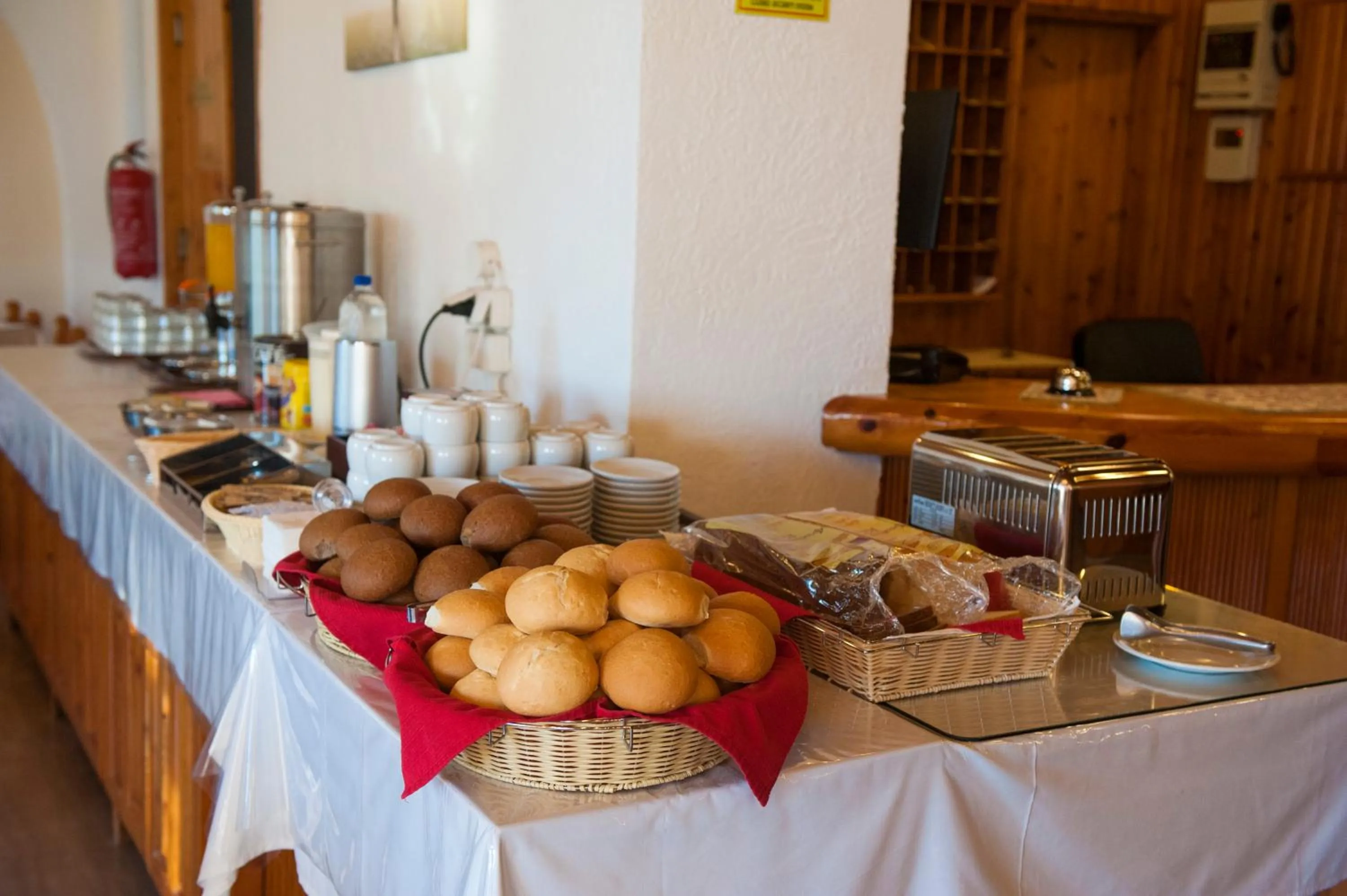 Continental breakfast in International Hotel