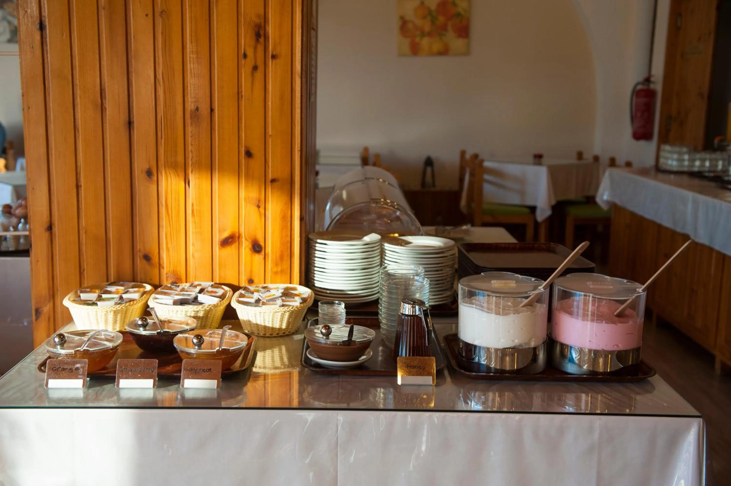 Continental breakfast in International Hotel