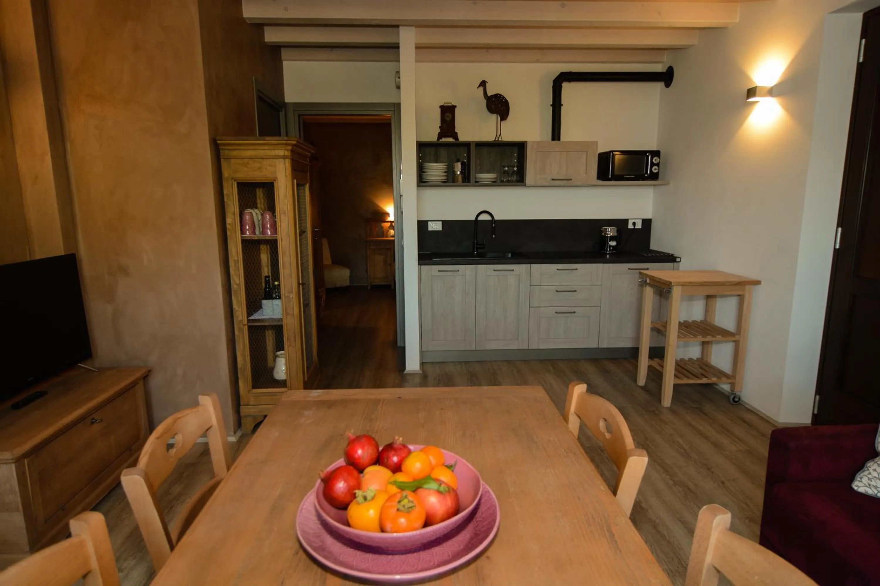 kitchen in Cascina Varini