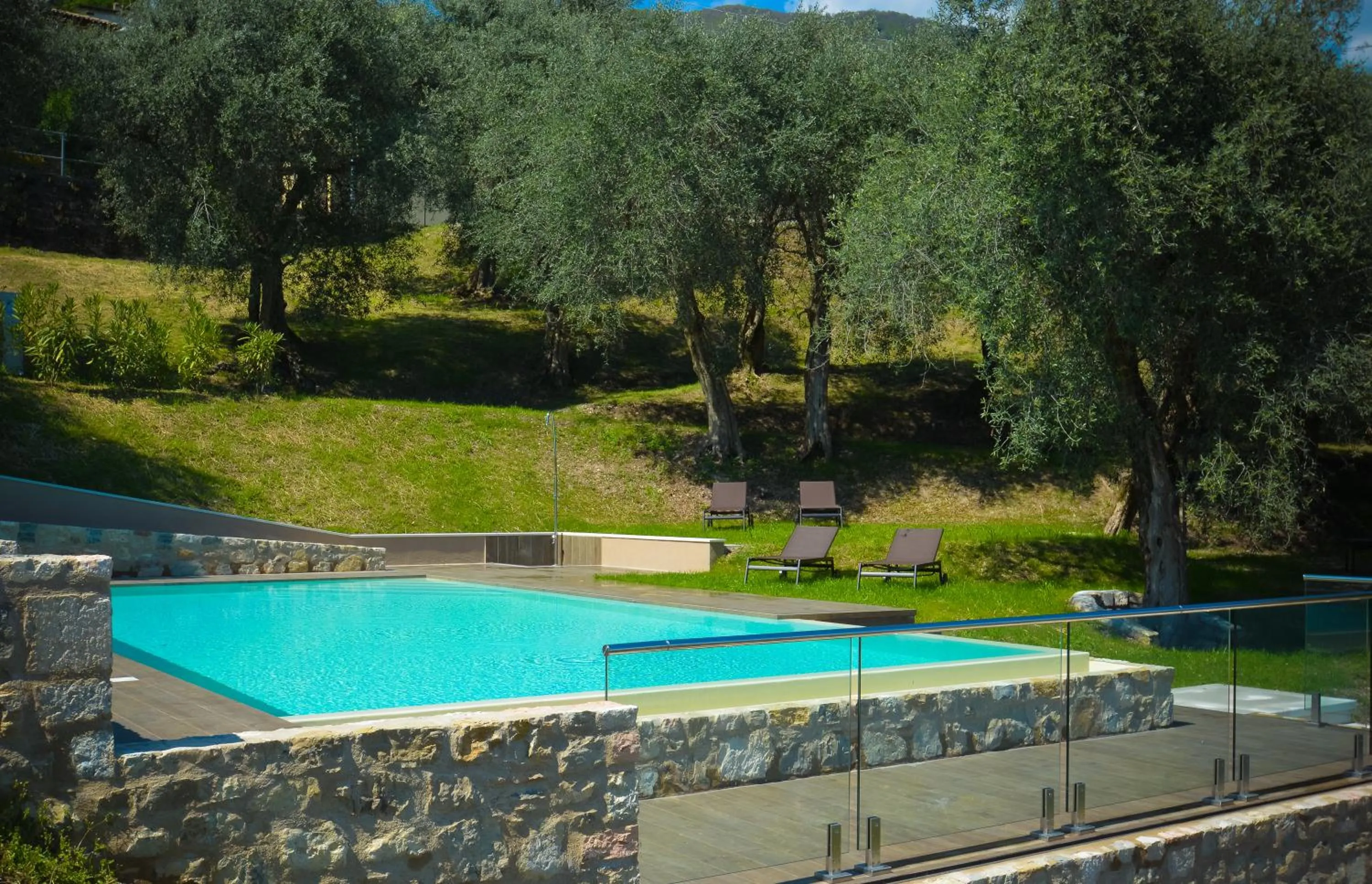 Swimming pool in Cascina Varini