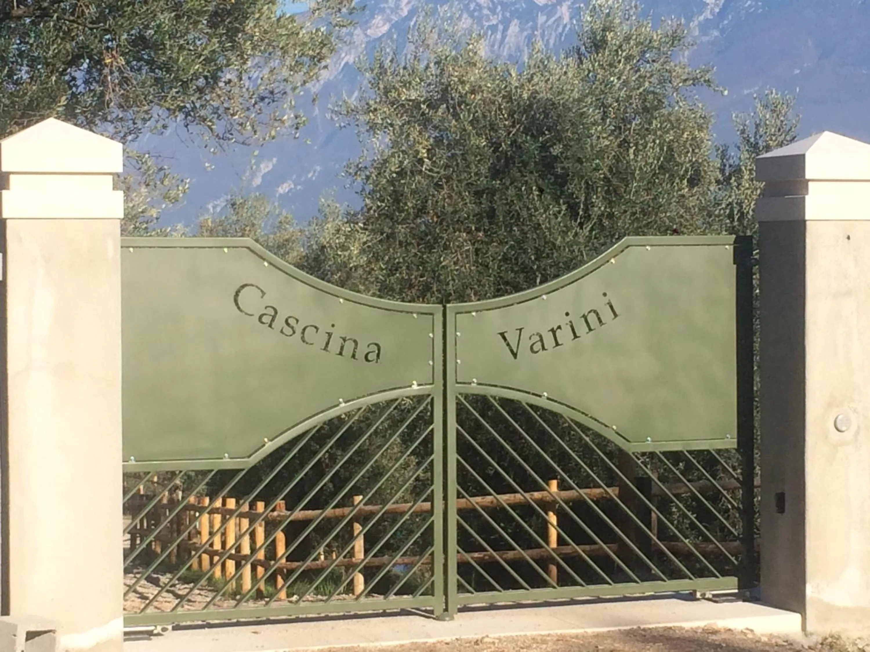 Decorative detail in Cascina Varini