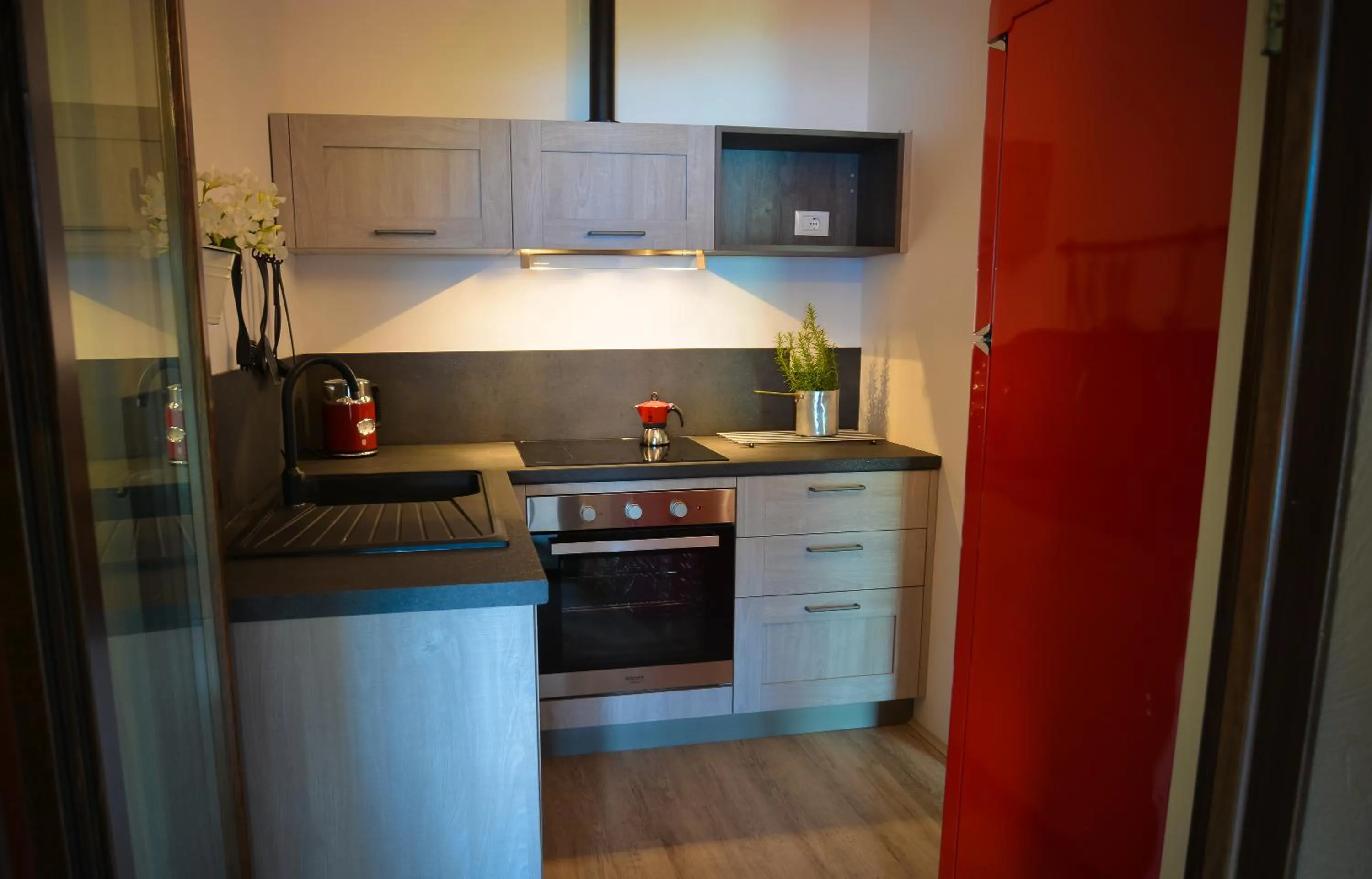 kitchen in Cascina Varini