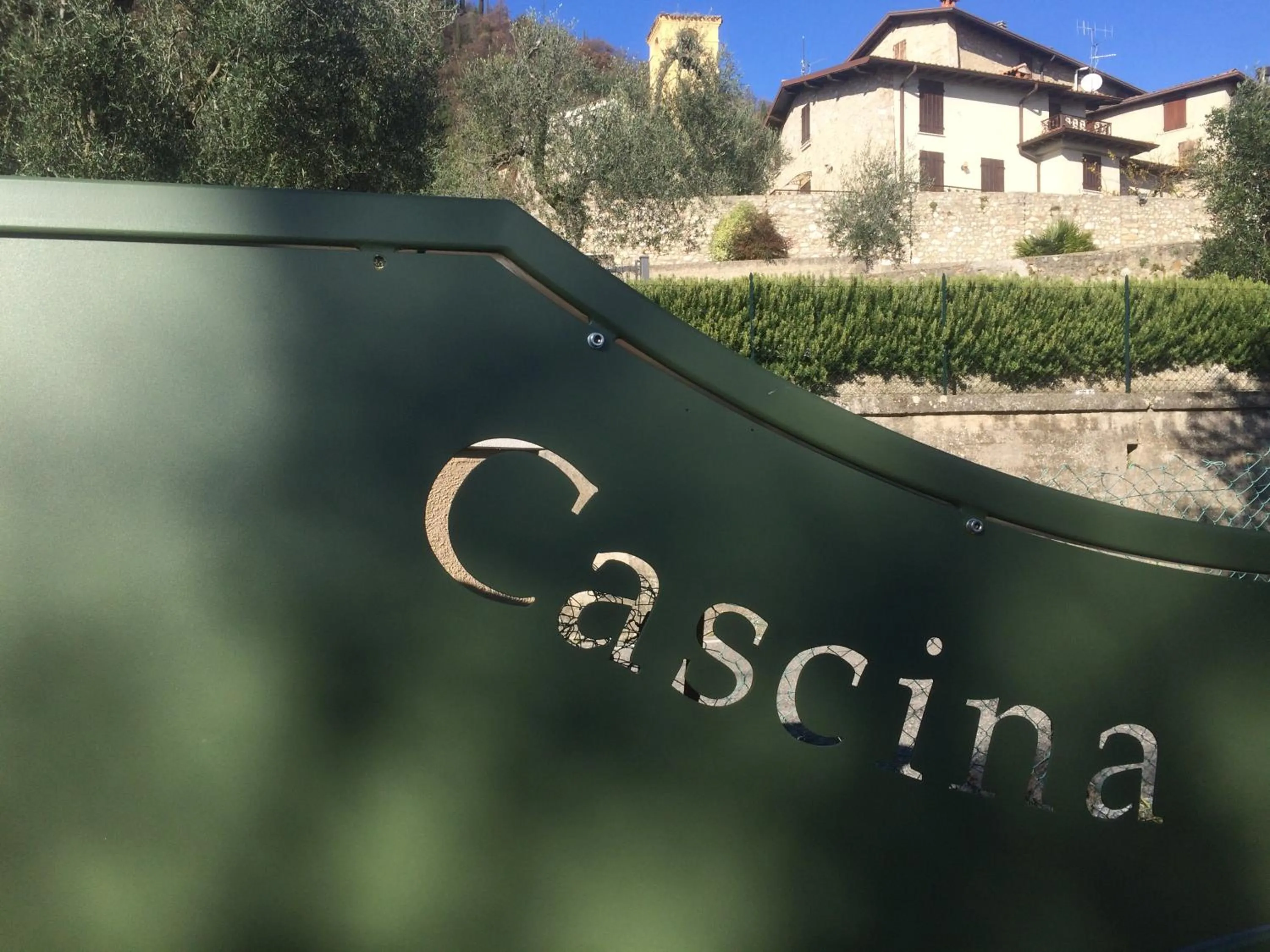Decorative detail in Cascina Varini