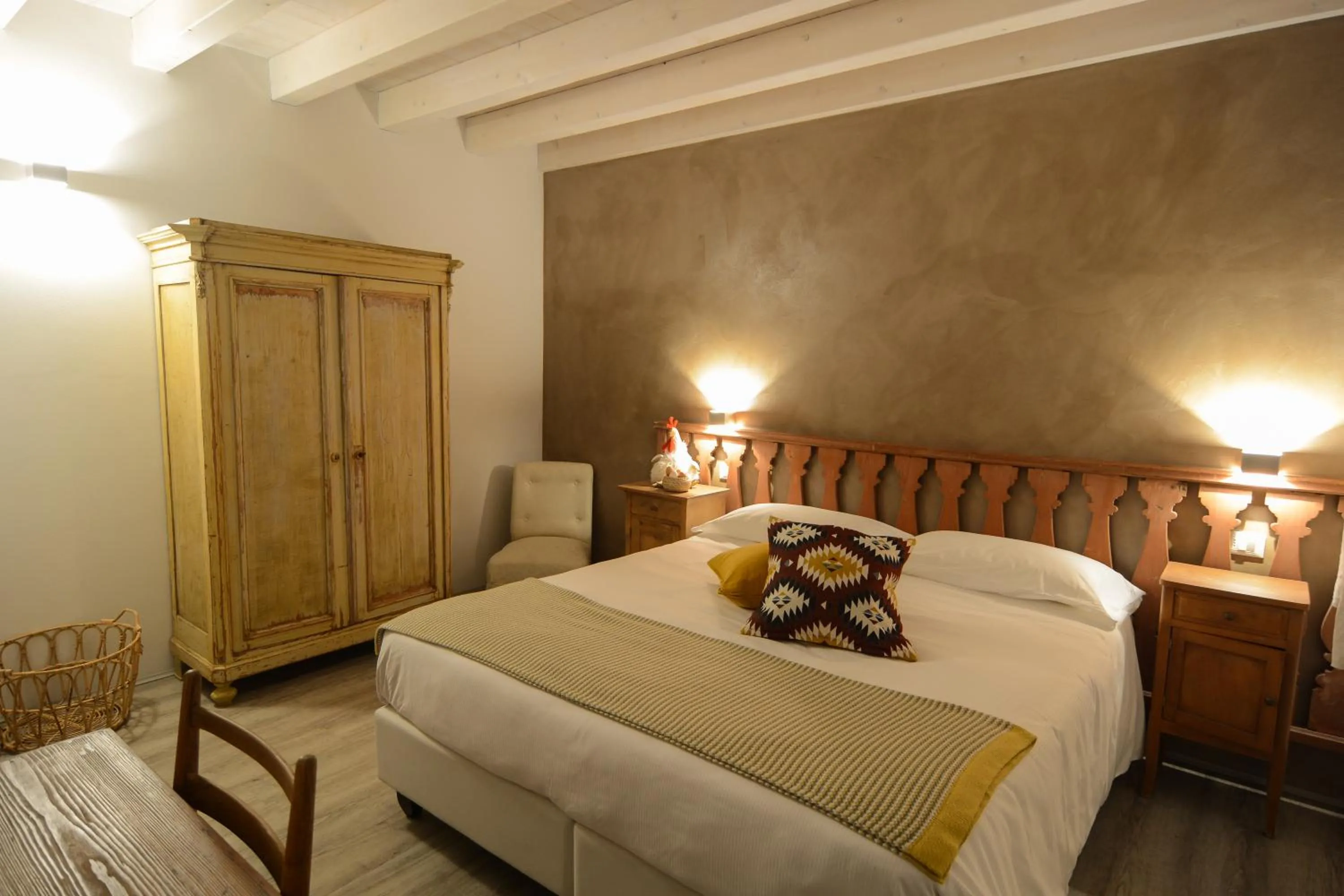 Bedroom, Bed in Cascina Varini