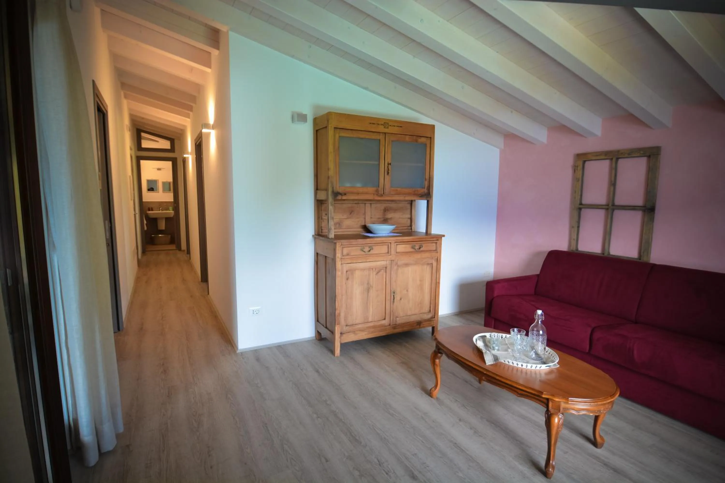 Living room in Cascina Varini