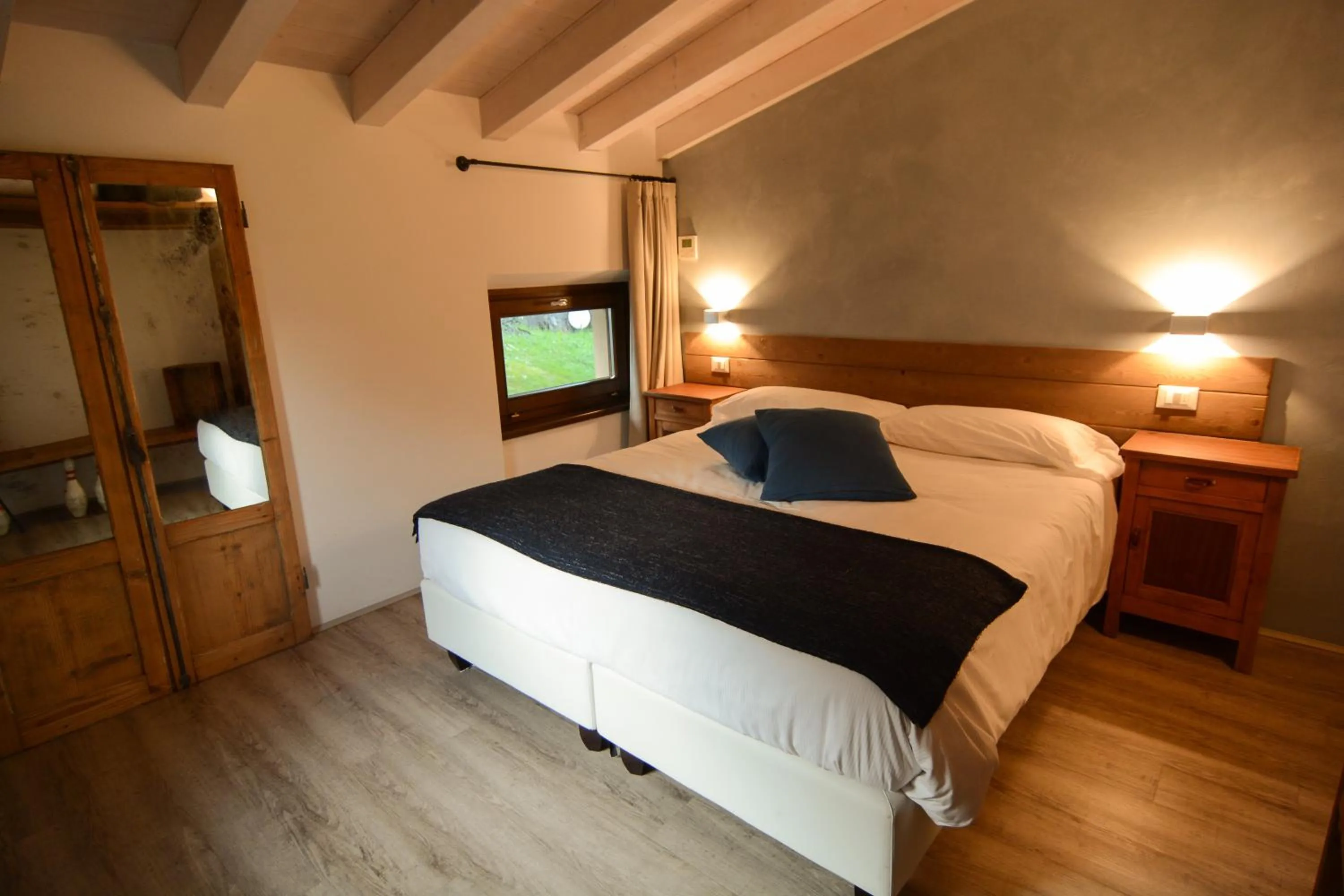 Bedroom, Bed in Cascina Varini
