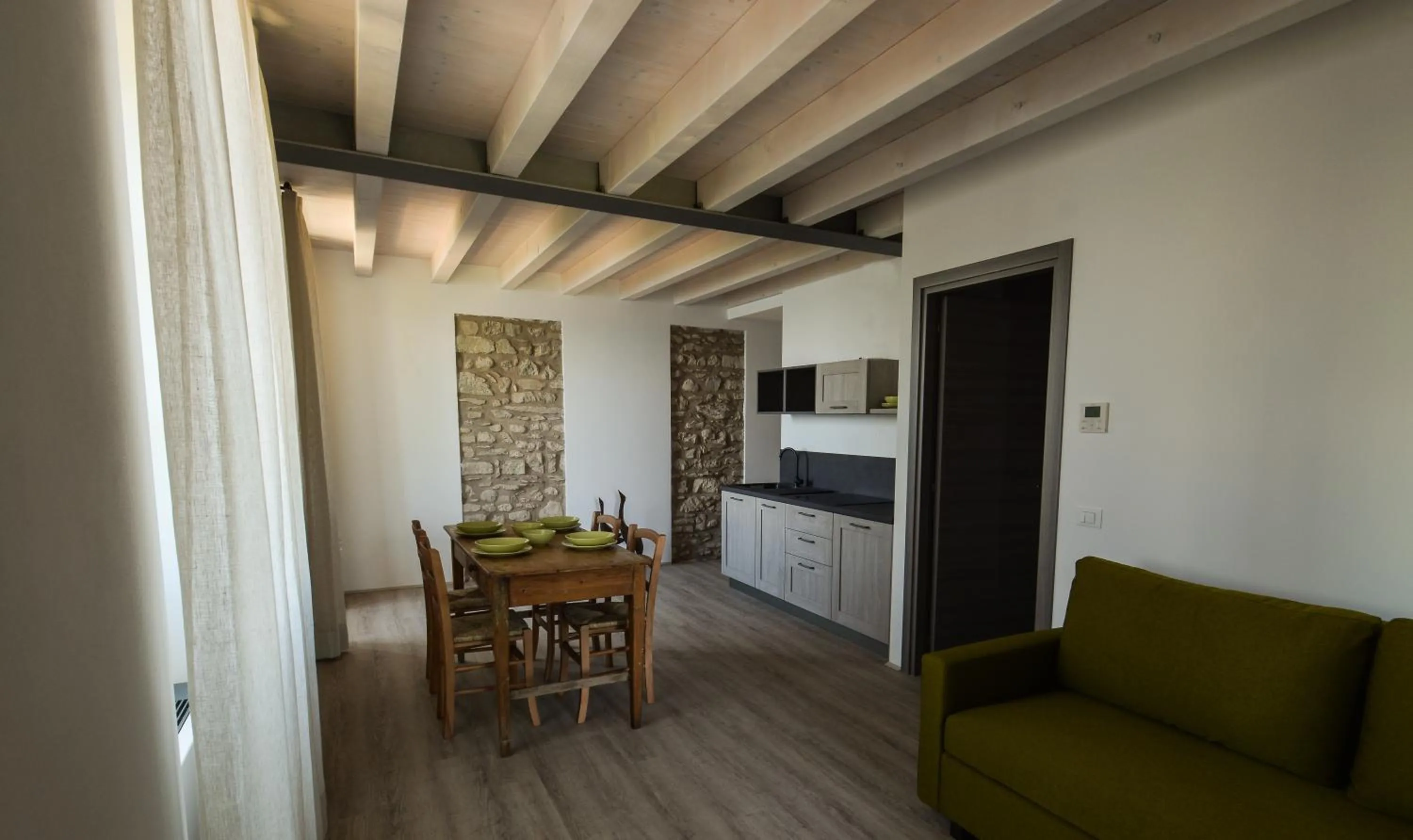 Living room in Cascina Varini