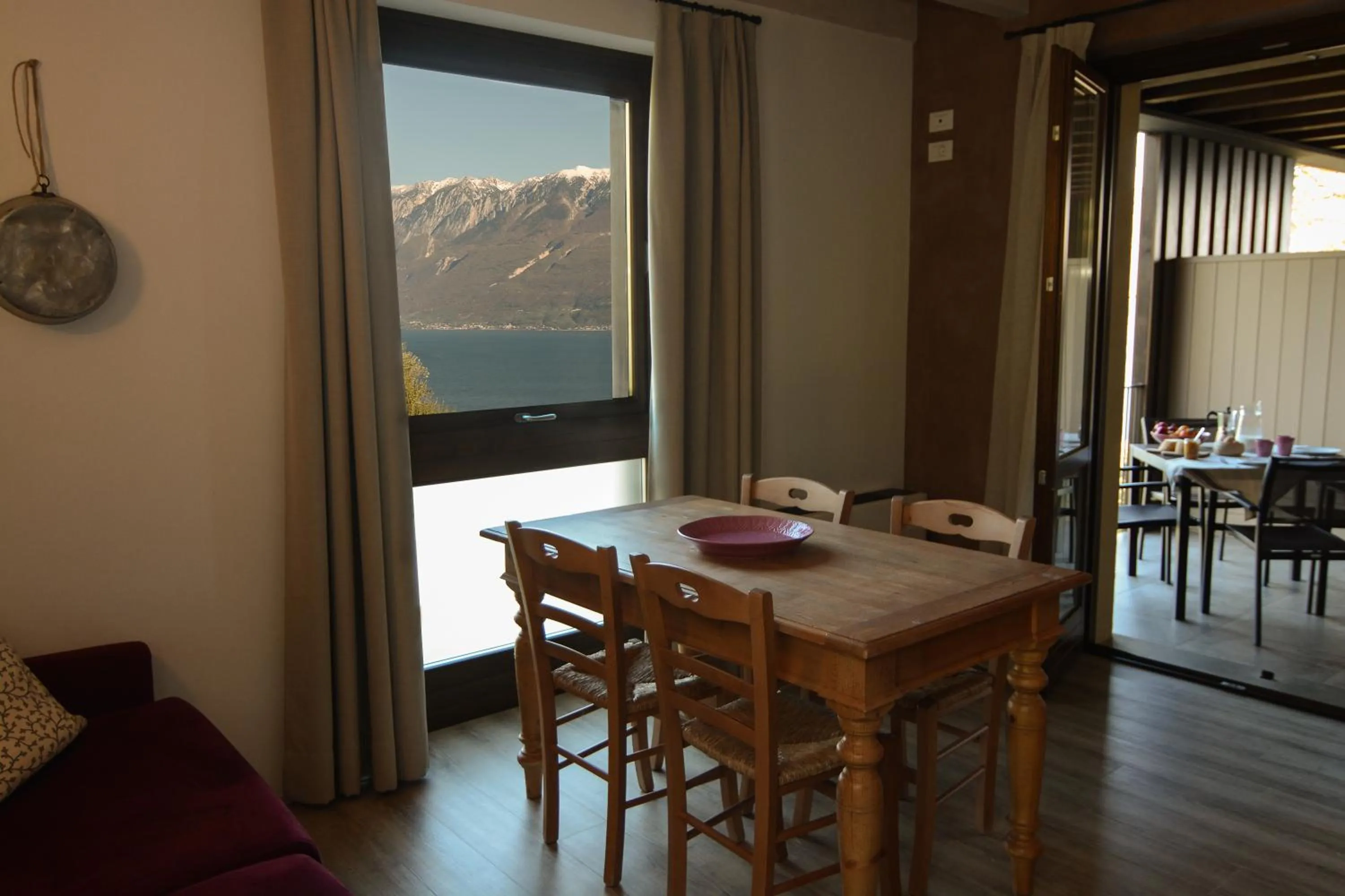Living room in Cascina Varini