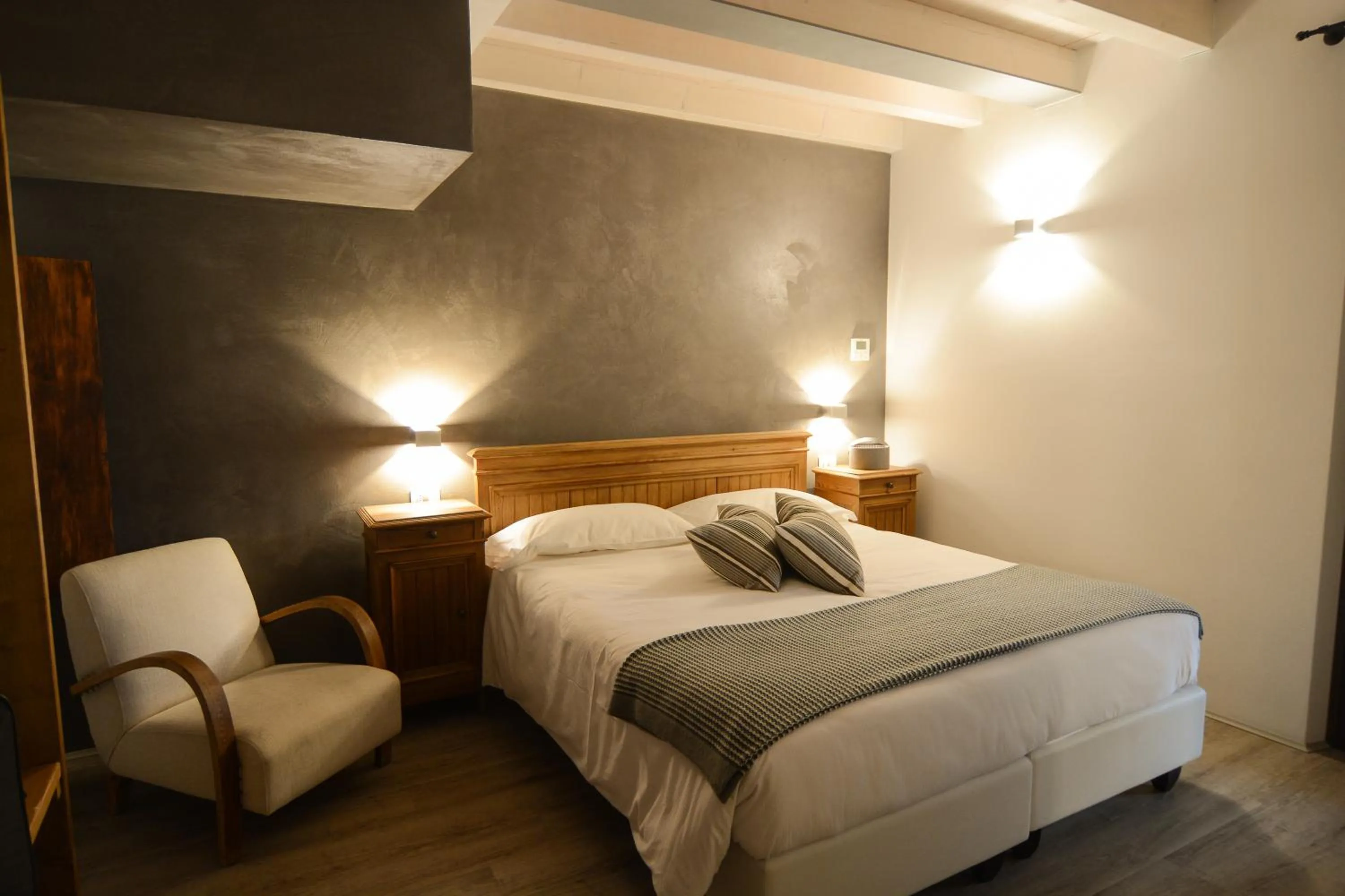 Bedroom, Bed in Cascina Varini
