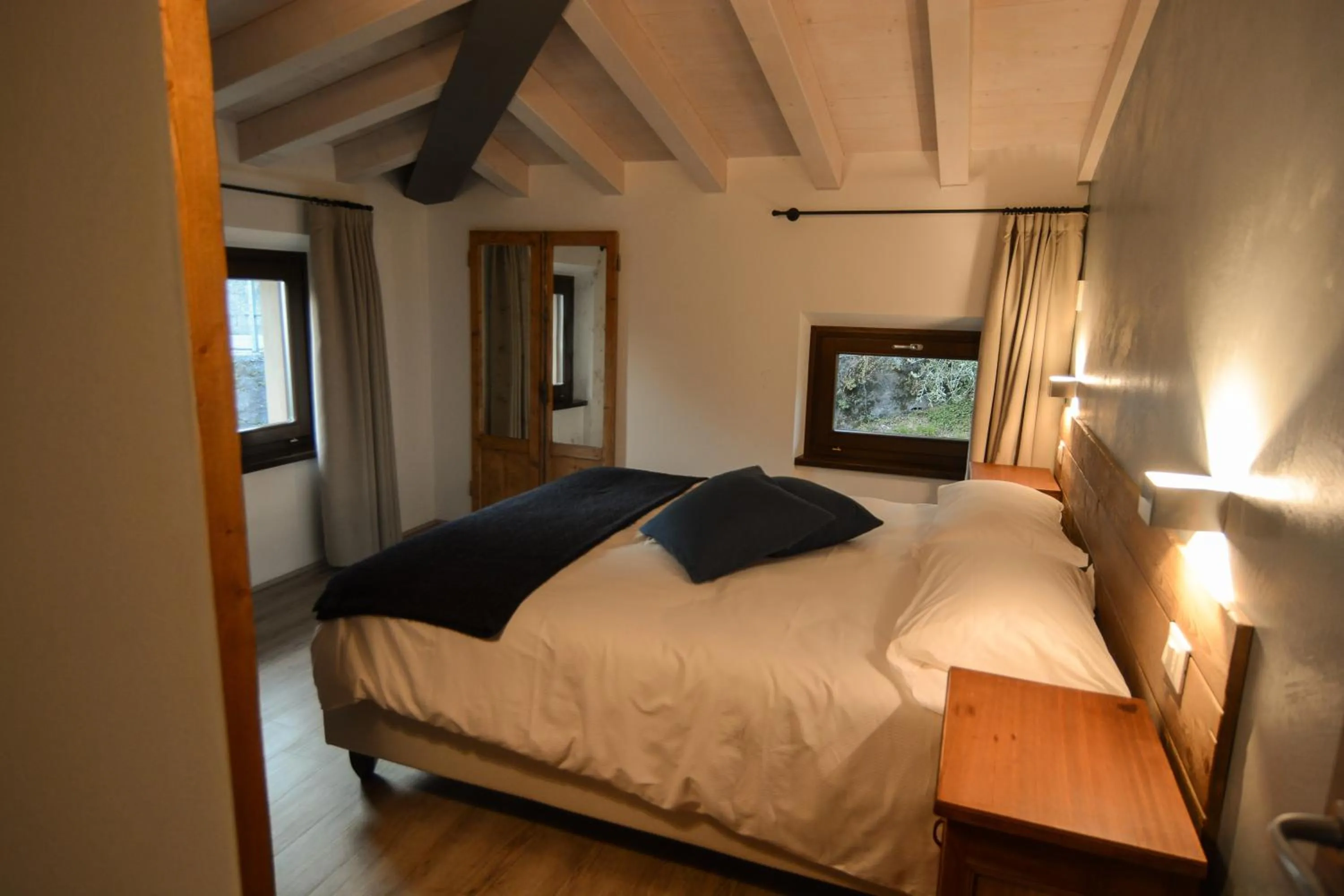 Bedroom, Bed in Cascina Varini