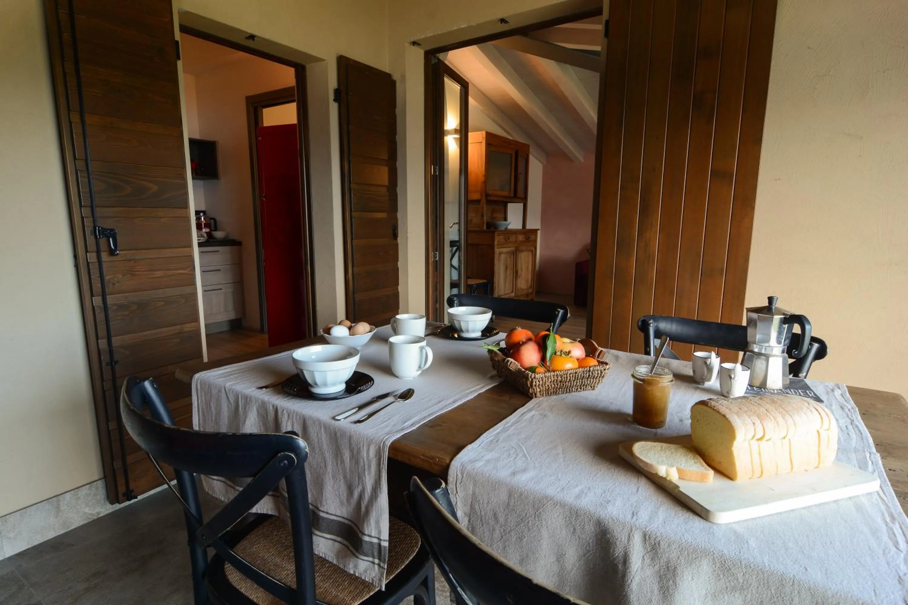 Breakfast in Cascina Varini