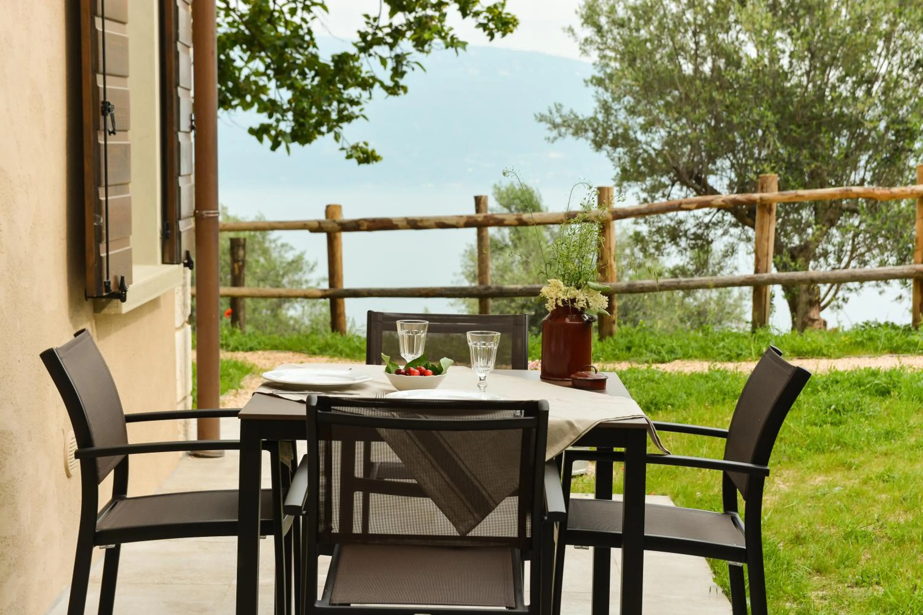 Garden in Cascina Varini