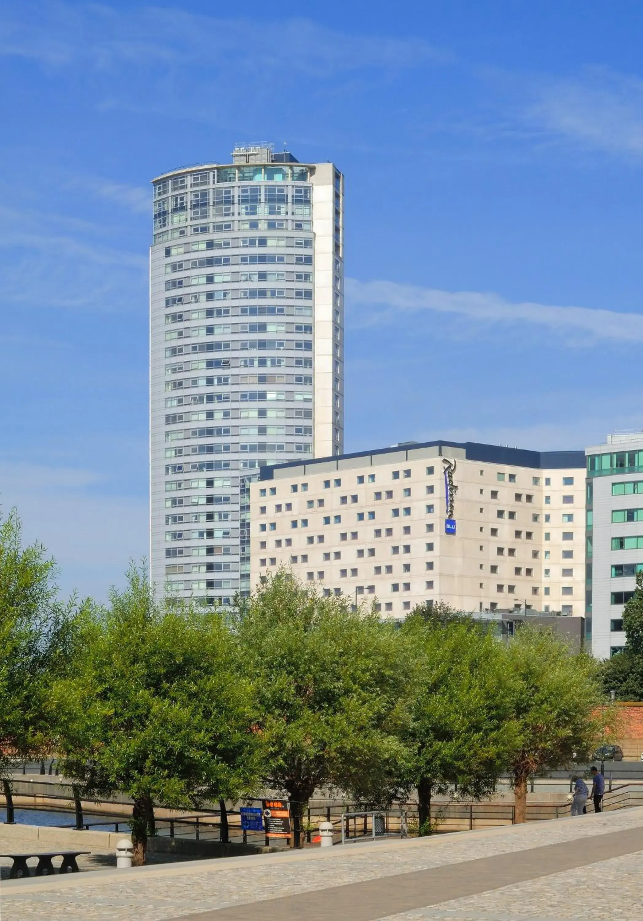 Facade/entrance in Radisson Blu Hotel, Liverpool Facade/entrance in Radisson Blu Hotel, Liverpool