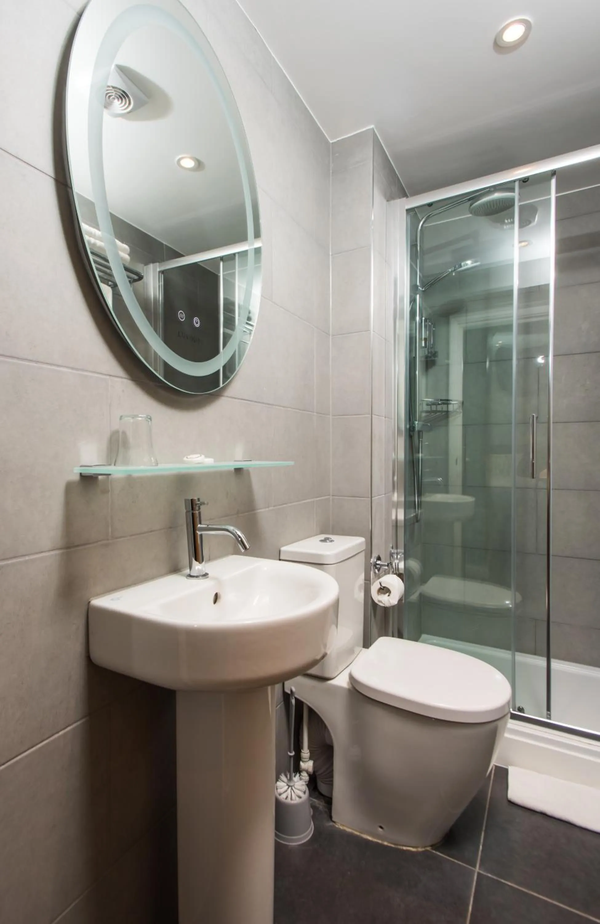 Bathroom in Caring Hotel