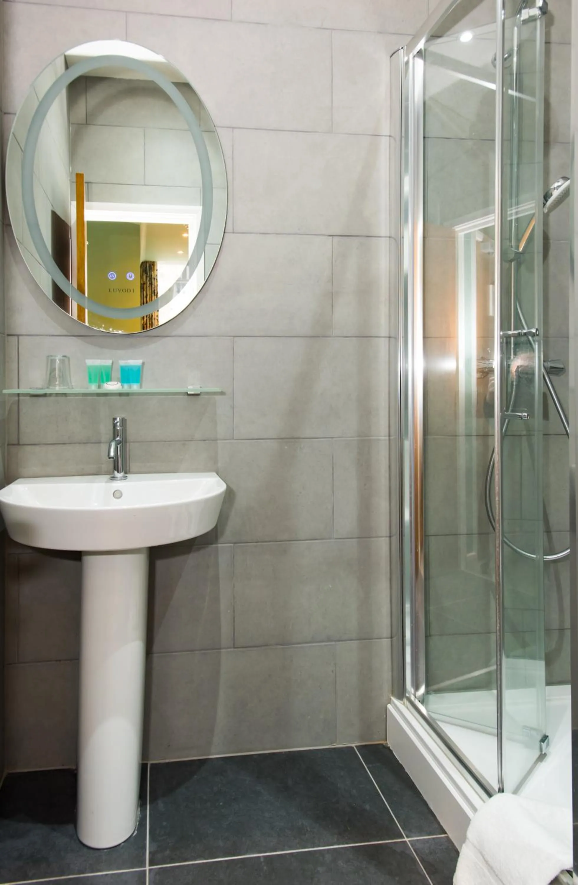 Bathroom in Caring Hotel