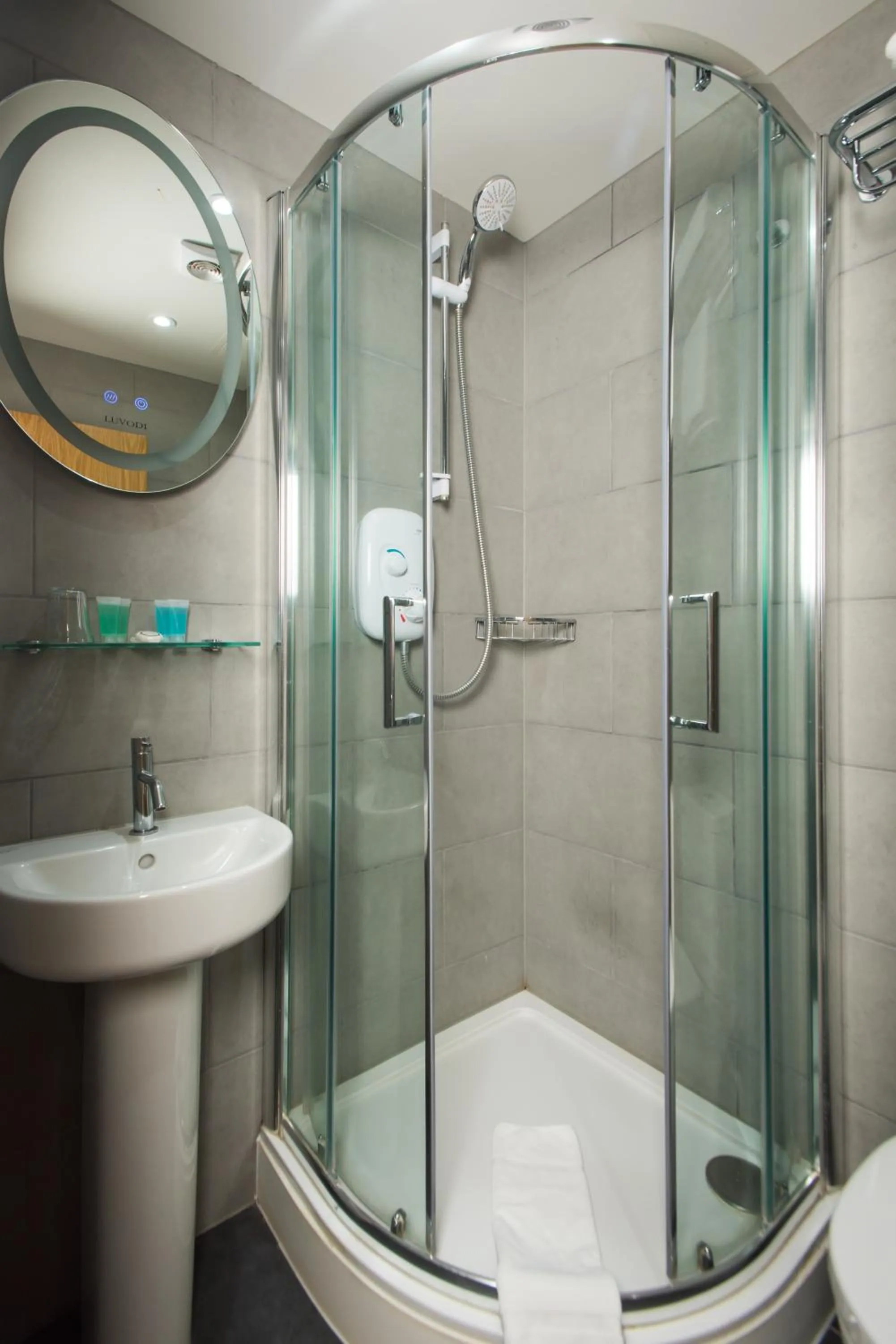 Bathroom in Caring Hotel