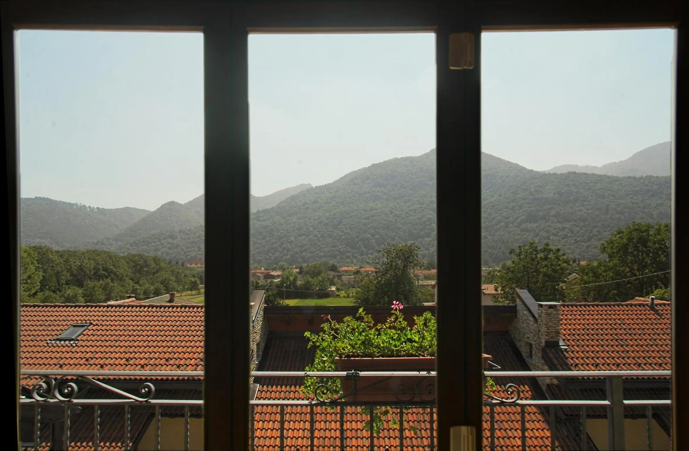 Balcony/Terrace in B&B Doria Valle Maira